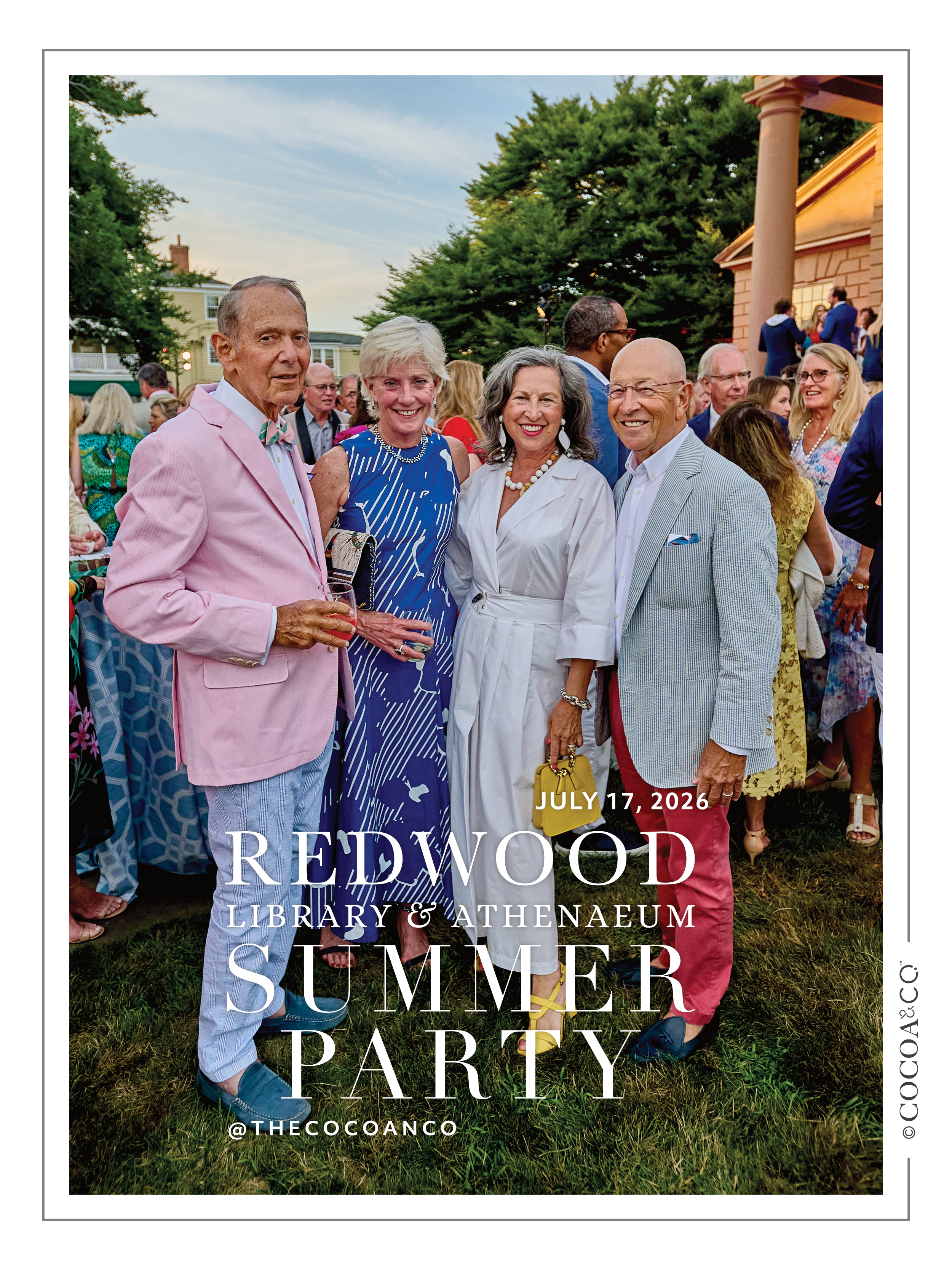 The 2026 Summer Party - Redwood Library &amp; Athenaeum