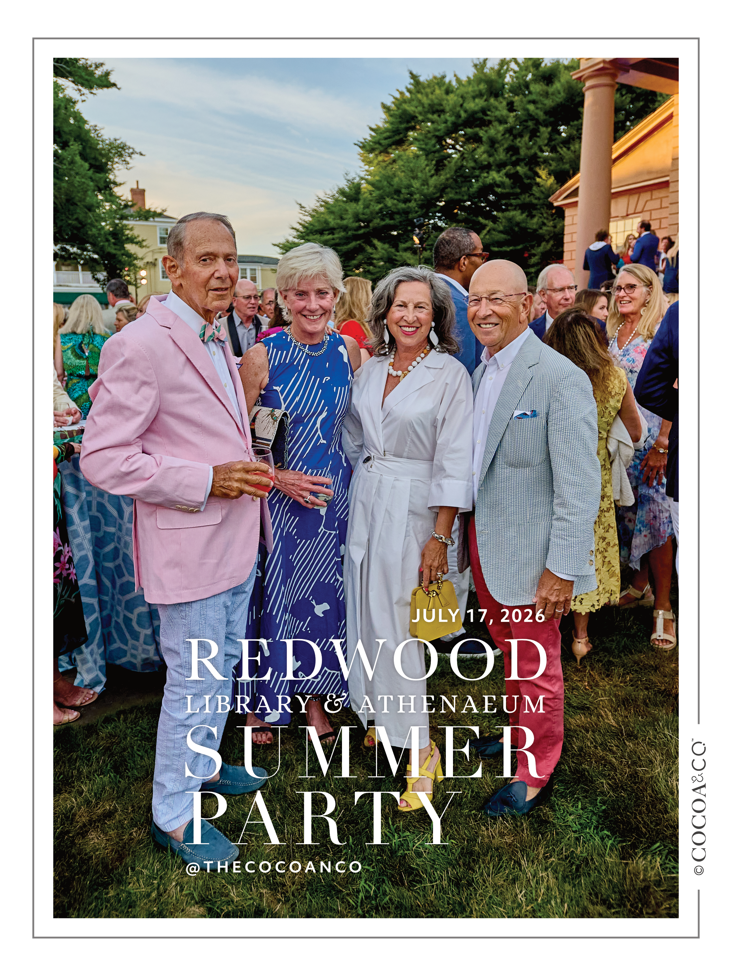 The 2026 Summer Party - Redwood Library &amp; Athenaeum