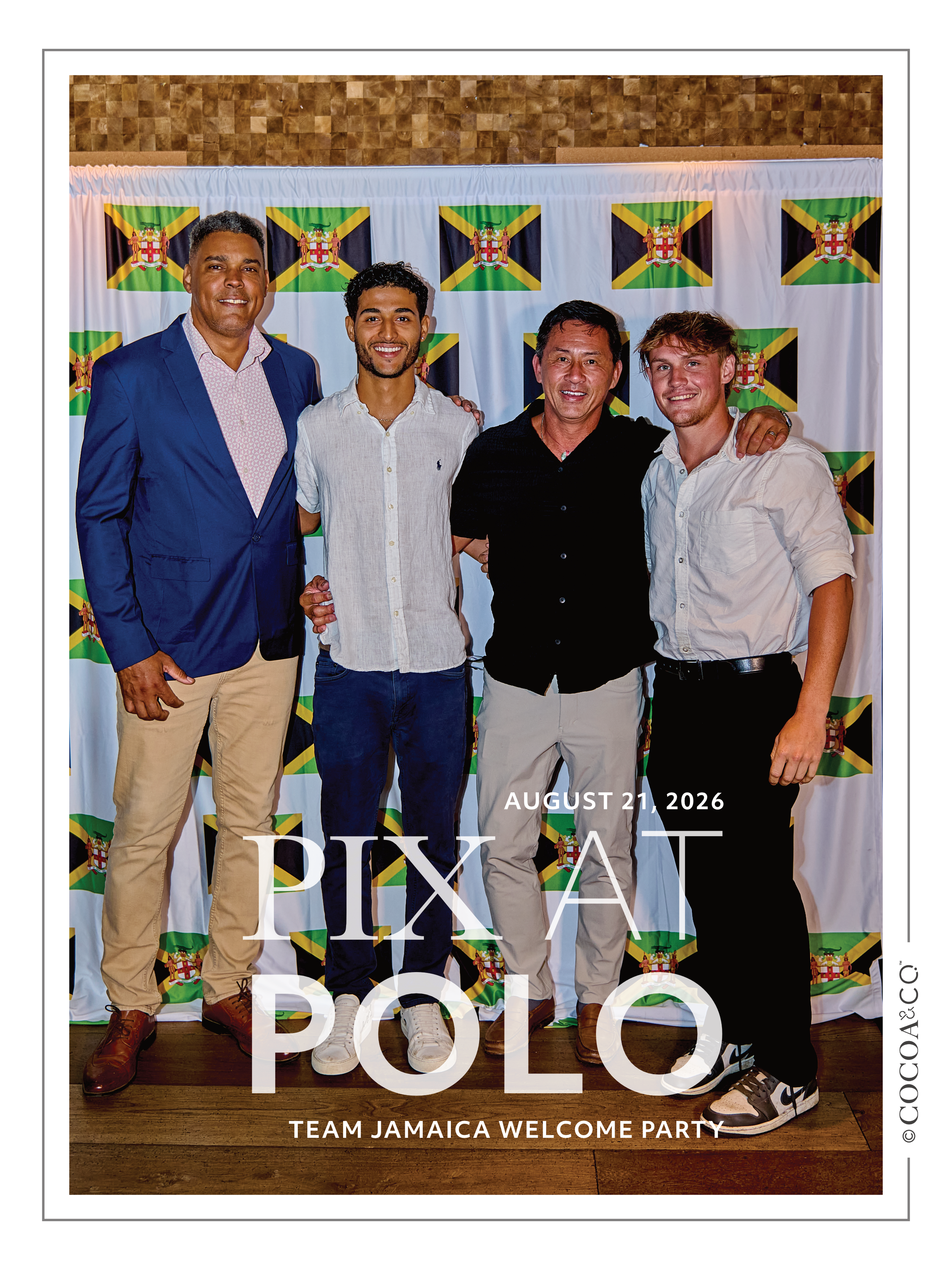 Newport Polo 2026 Welcome Party for Team Jamaica