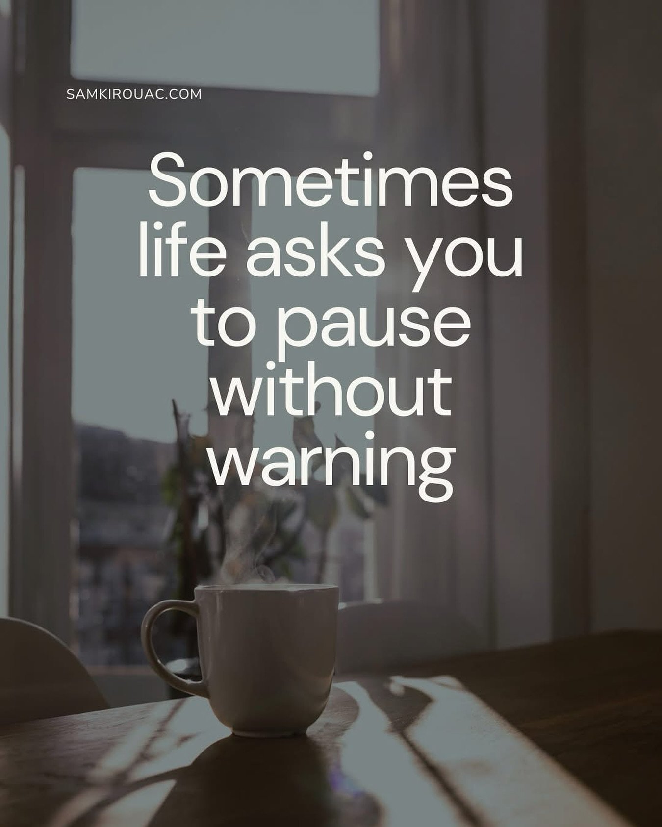 Sometimes life asks you to pause without warning. That&rsquo;s what happened for me. I didn&rsquo;t step away with a big plan. I stepped away because life needed my full attention.

And while I&rsquo;m still in the middle of it, things have settled. 