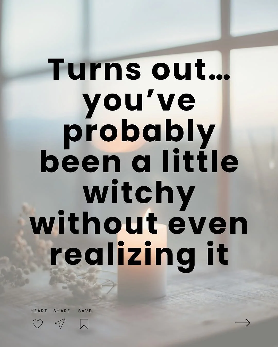 We&rsquo;ve all done little rituals without even thinking about it.

Making a wish on your birthday. Crossing your fingers. Tossing a coin into a fountain.

Most of us never called it witchy, but that&rsquo;s really what it is. Putting intention into