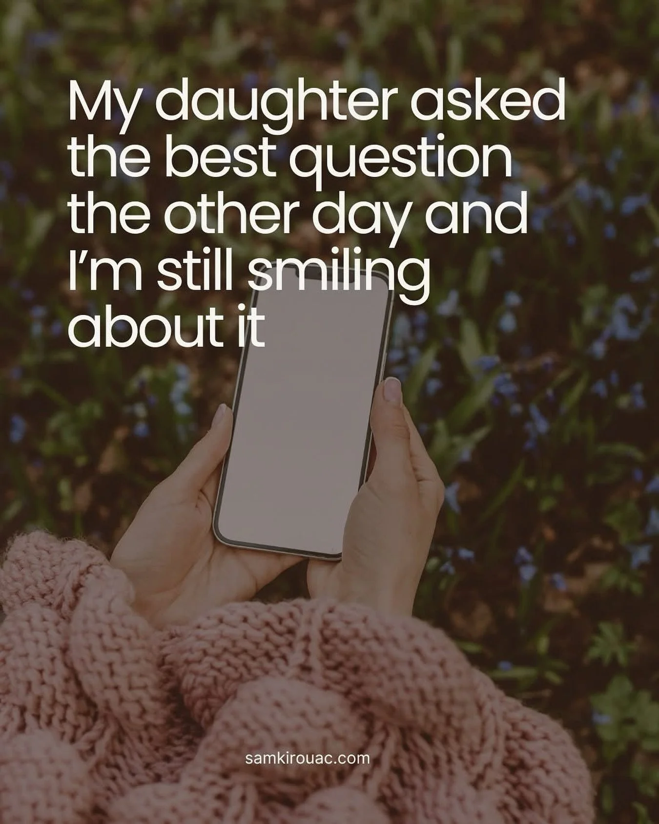 My daughter said something the other day that made me smile.

She was texting a friend and told me she could feel what he was feeling just from the way he was responding. Then she asked
&ldquo;Am I intuitive or do I just have really good gut instinct