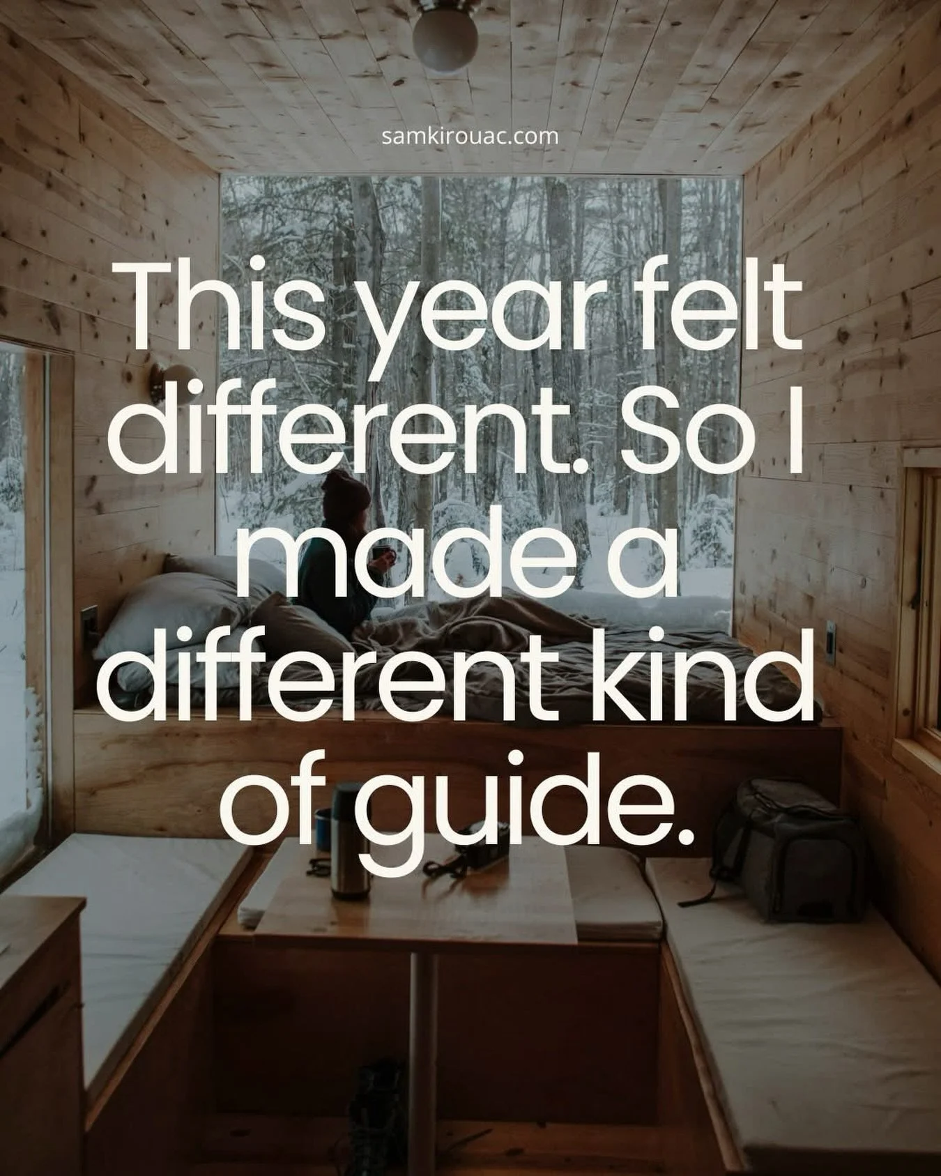 I make a year-end reflection guide every December.

And when I started working on this one, the usual way I do things didn&rsquo;t match the kind of year I lived.

My year had layers. Some good, some heavy, some that showed up out of nowhere and shif