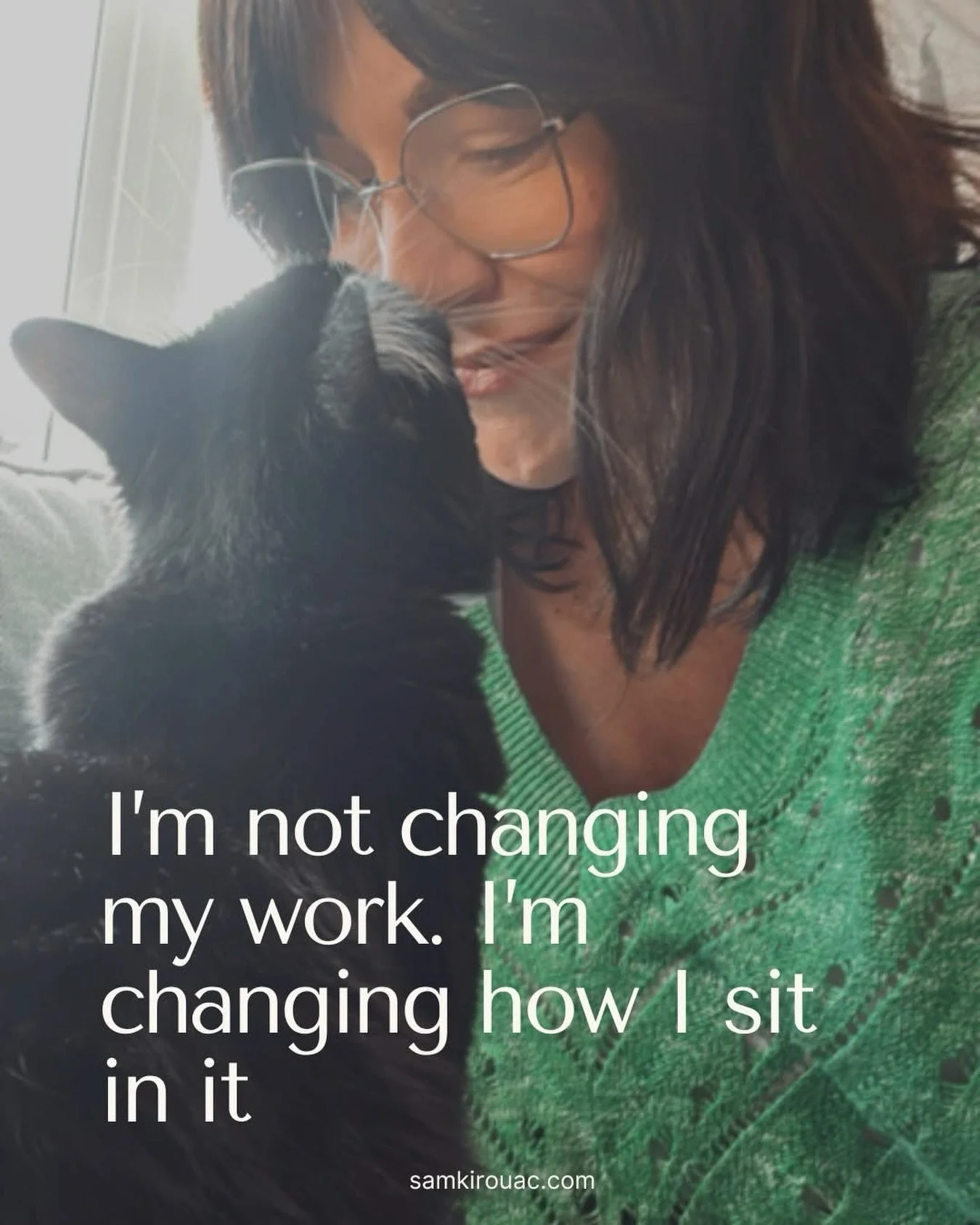 I&rsquo;ve been thinking a lot about how much effort I used to put into becoming someone I thought people would like and trust.

I didn&rsquo;t see it that way at the time. I just knew I was always adjusting myself. Softening things. Tightening thing