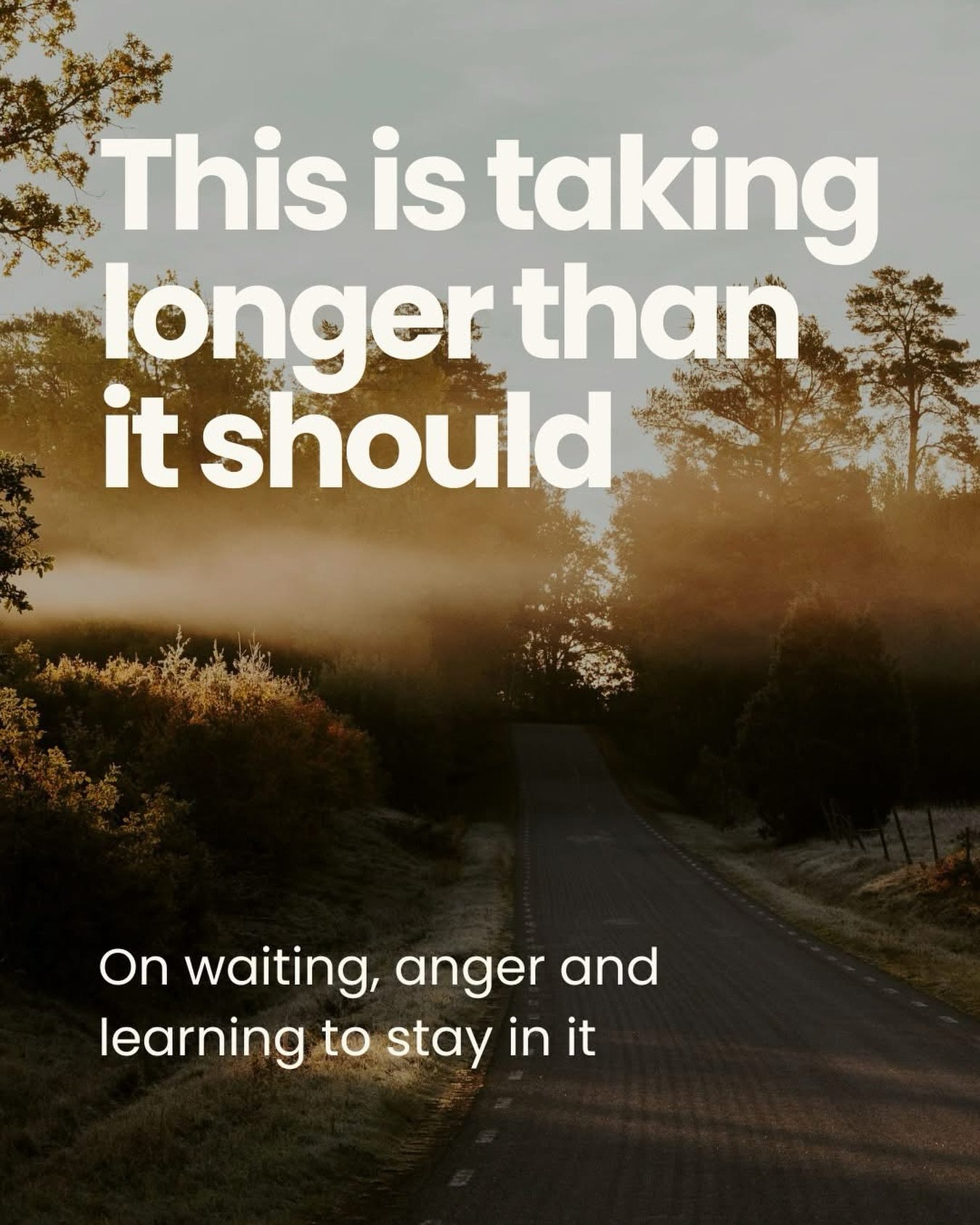 I&rsquo;ve been in this in-between for a while now and I really hoped I&rsquo;d be almost out of it by now, but it doesn&rsquo;t look that way.

I&rsquo;m still in it, figuring it out and learning how to just be here with it as it shows up, even when