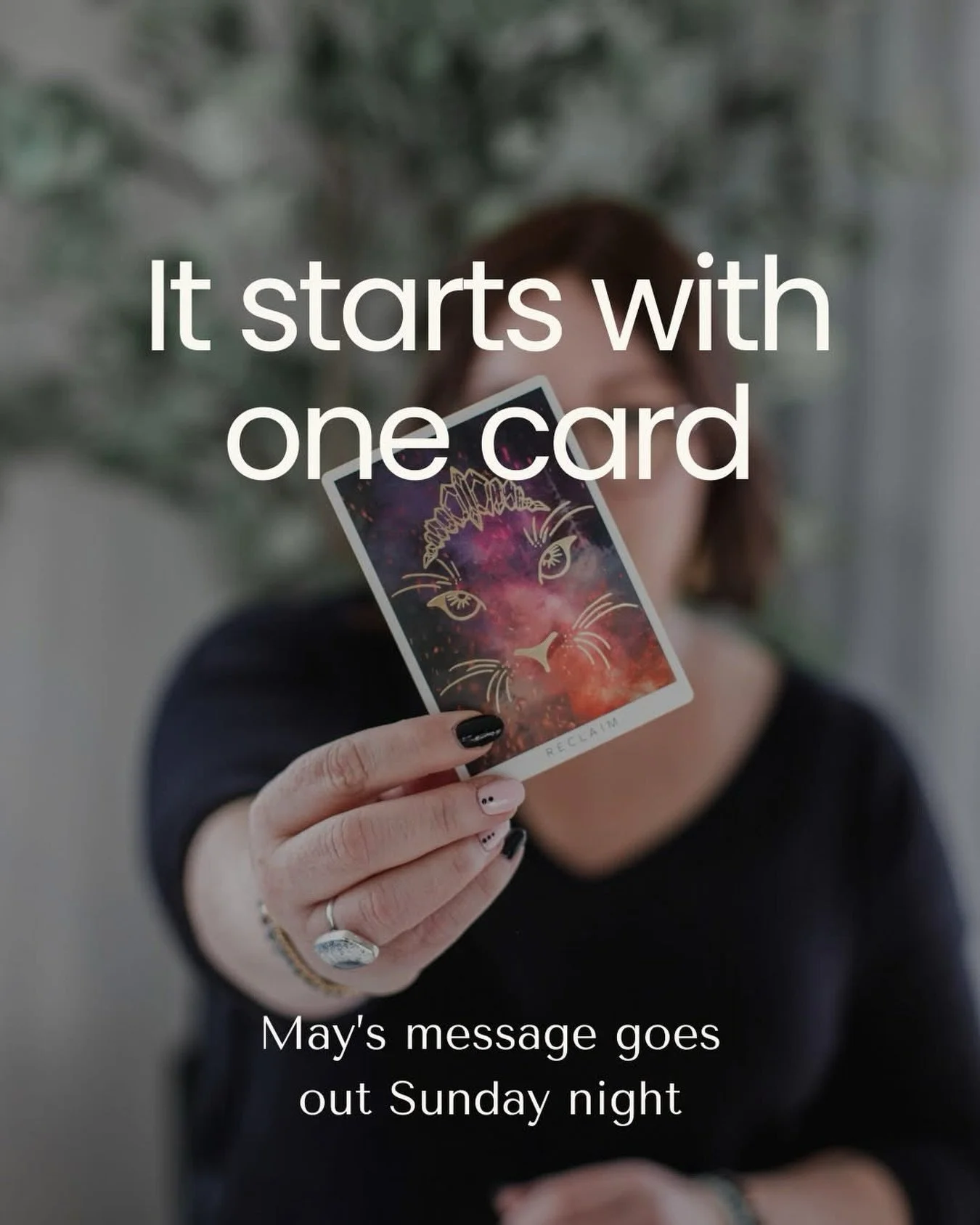 Thursday is the first of May and I&rsquo;m pulling a new card for Soul Notes.

I love this part. Every month I sit with one card and follow wherever it leads and it always goes somewhere I didn&rsquo;t expect. Last month I pulled a card about truth s