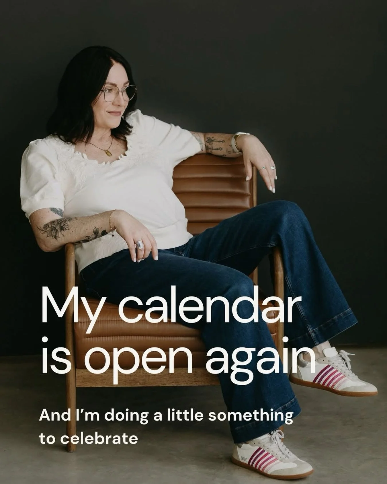 My calendar is open again and man I&rsquo;m happy about it!

I didn&rsquo;t realize how much I missed doing sessions until I started getting everything ready to come back.

I missed hearing what&rsquo;s been going on in your lives. I missed the conve