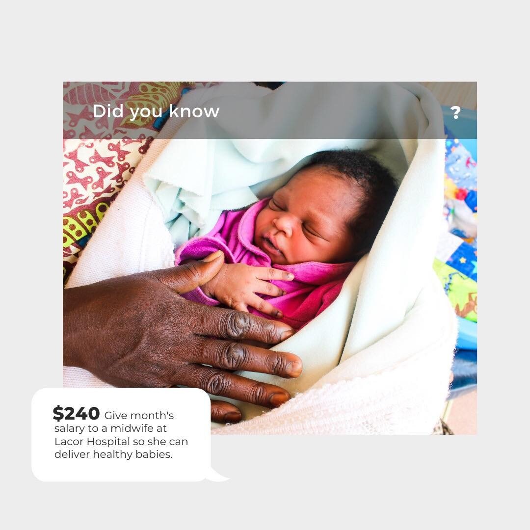 $240 can make the difference between life and death 💚 

You can help add a #neonatal clinic to Lacor Hospital by donating at the link in bio

#lacorhospital #neonatalnurse #neonatalcare #donate #midwife #helpingbabies #empowering #ugandan #stmarysla