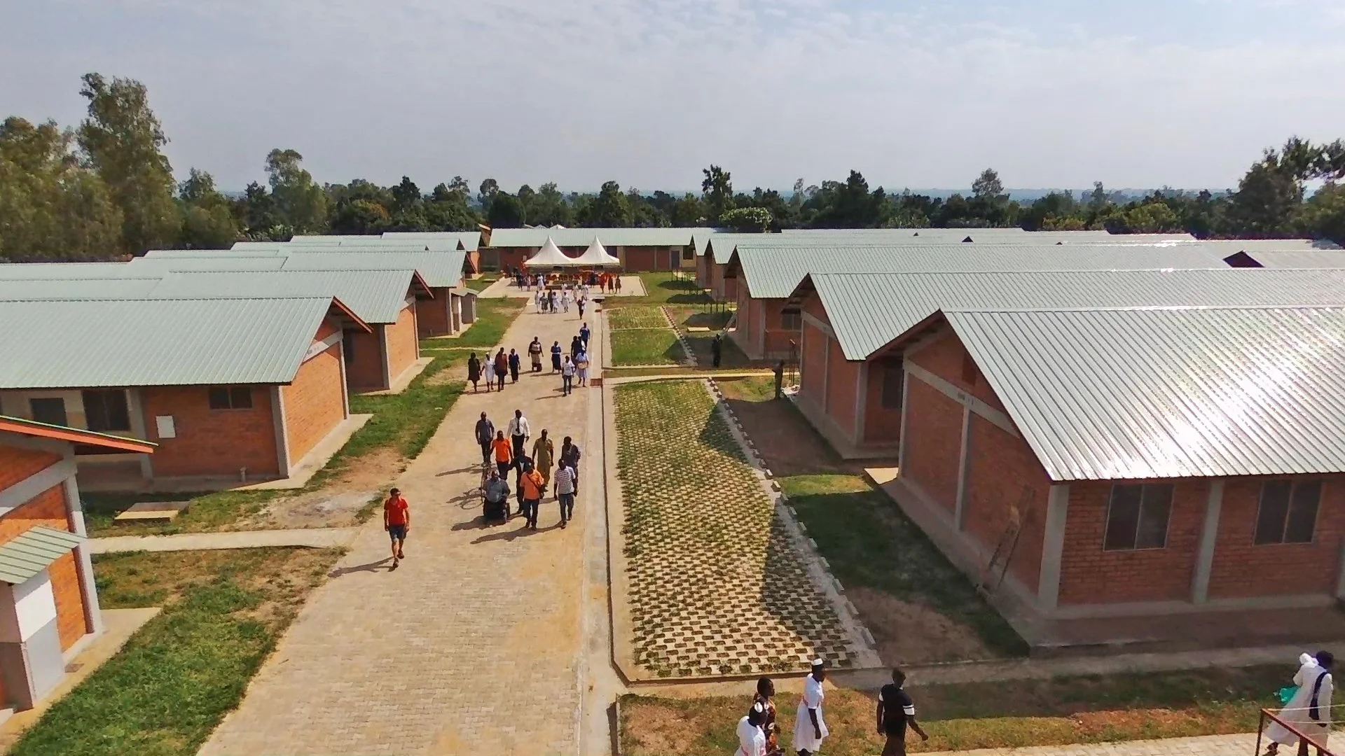 Nurses Begin Moving into New Homes at Lacor Hospital