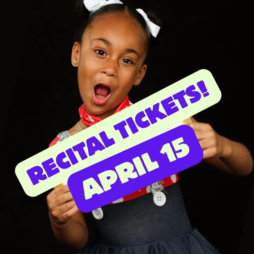 Tickets for our 27th Annual Spring Recital are now available for purchase! 📲 https://32328.danceticketing.com🎫 For assistance, cash or check payments please visit our downstairs desk Monday-Thursday between 5:00-7:00 pm!