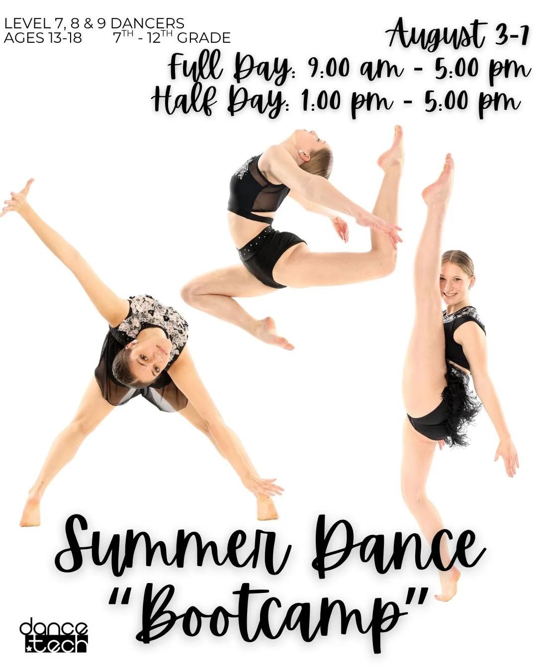 It's time to register for Summer Dance! 😎🔆 https://dance-tech.com/summerdance