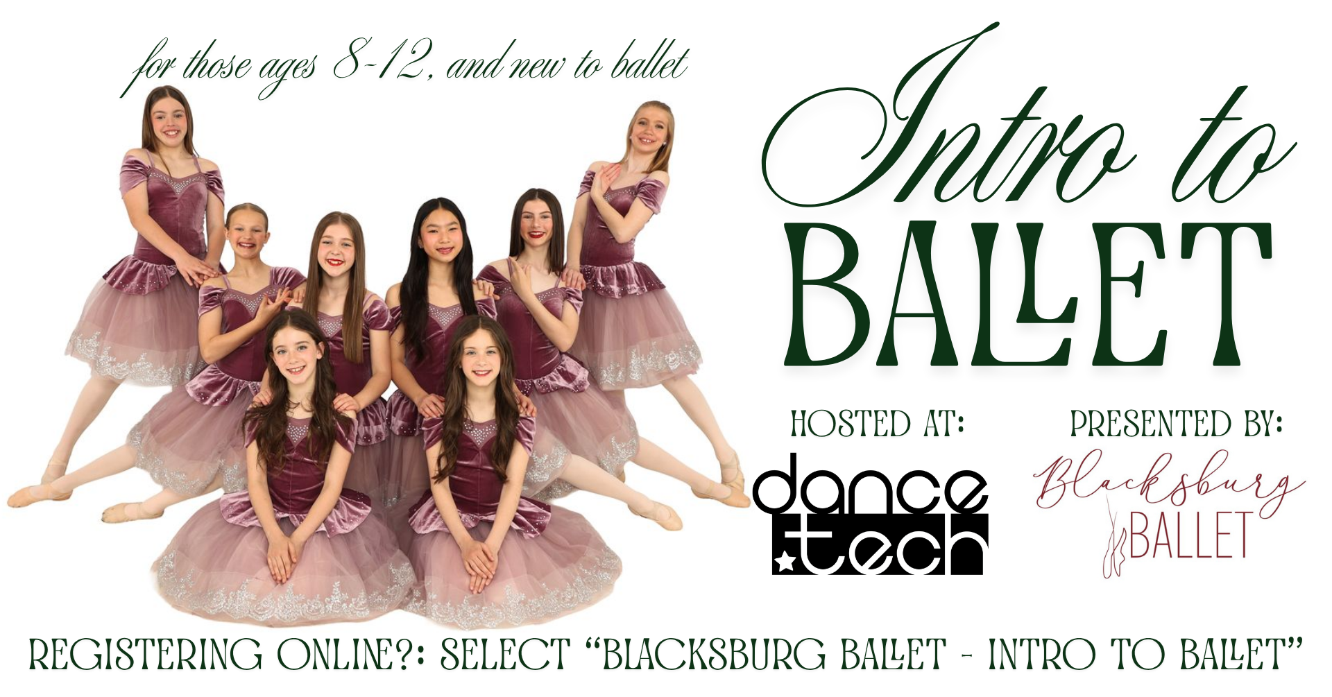 A New Opportunity to Dance with Blacksburg Ballet