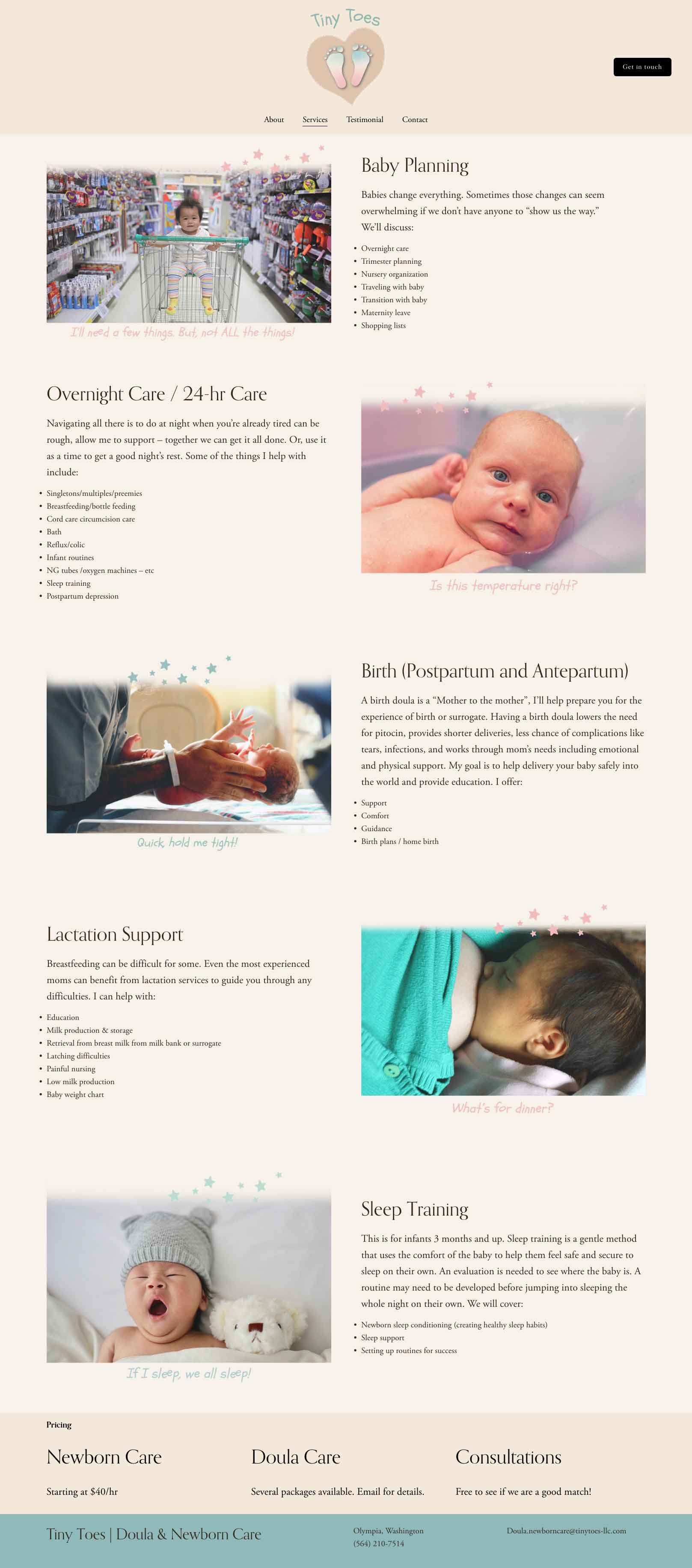 personalized website design