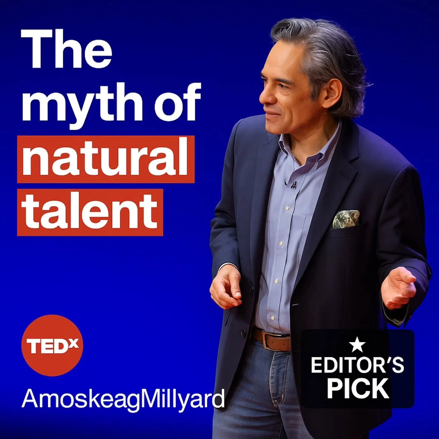 π¨ We’ve been keeping this secret all year… and it’s finally out! π¨
Our very own 2024 TEDxAmoskeagMillyard speaker, @ernestoburden, has been featured on the global TED stage as an Editor’s Pick! πβ¨
His talk, The Myth of N