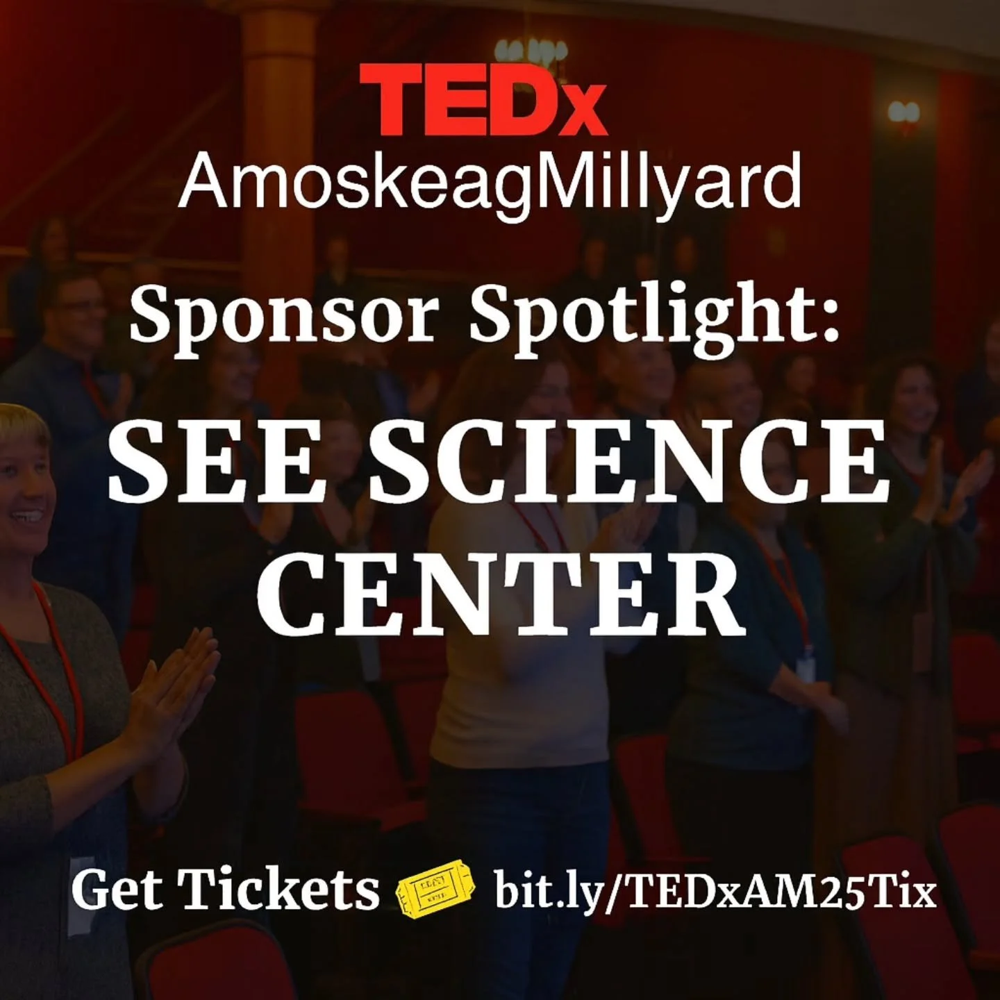 A special thank you to @see_sciencecenter for creating our attendee and speaker swag bags! Their creativity adds an extra spark to the #TEDxAmoskeagMillyard experience, both on and off stage. 🔗 https://see-sciencecenter.org
Get Tickets! 🎟 bit.ly/T