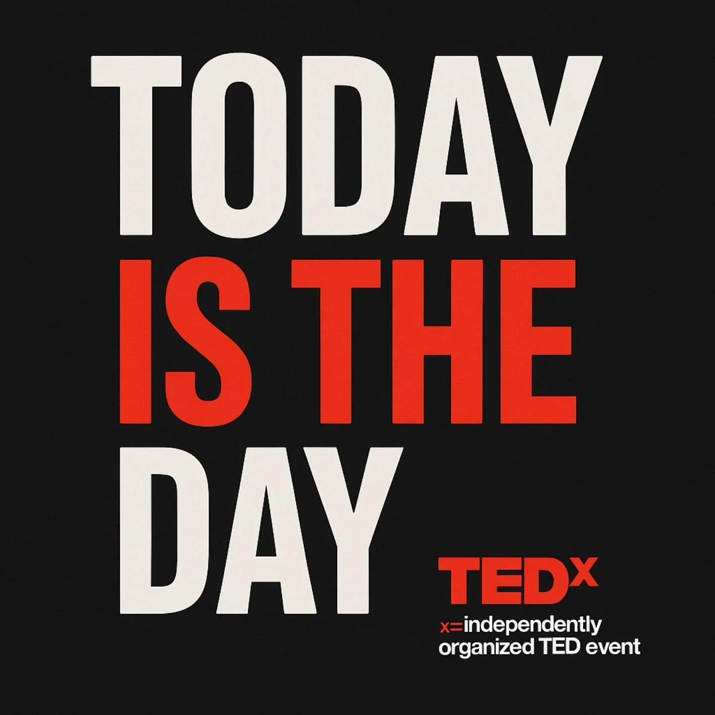 It&rsquo;s finally here! This is the day we&rsquo;ve been dreaming, planning, and building toward.

#TEDxAmoskeagMillyard2025 #Build #IdeasWorthSpreading