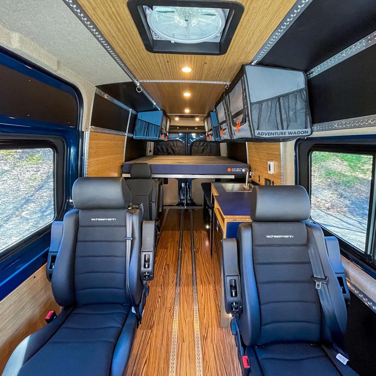 Van Delivery Week! Tuesday Nirvana Upfitters delivered this blue beauty to its owners and sent it out into the wild! 
&ldquo;Get There&rdquo; was designed for versatility &amp; function for the ultimate adventures across the seasons 🚐
A few highligh