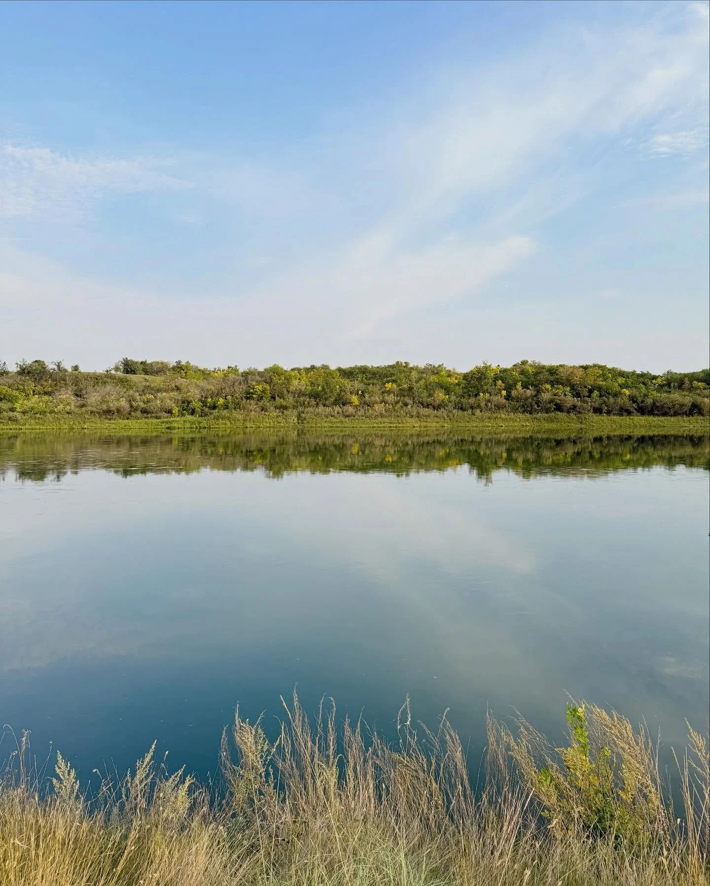 Arrival of Beautiful Autumn 🍁 This was one of my favourite places to be after hill repeats during the summer.

#saskatchewan #canada #prairie