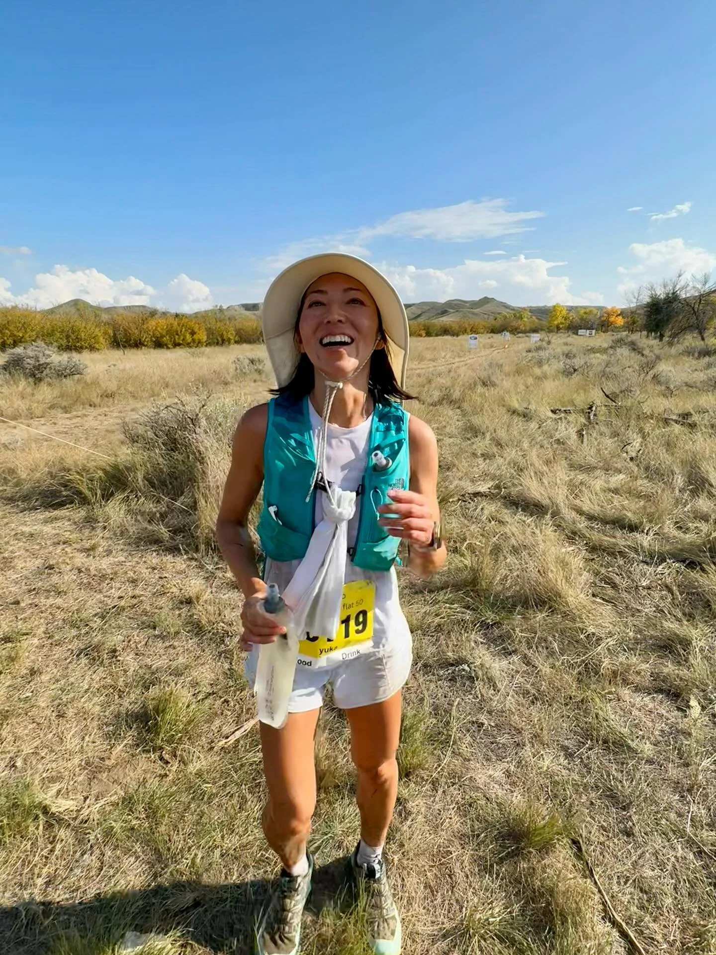 My first Beaver Flat 50km race 🇨🇦 What a spectacular place to race in! Being surrounded by the vast sky above and land below, my heart was filled with gratitude 🌏

I enjoyed every step so much that I couldn&rsquo;t stop smiling. Especially when th