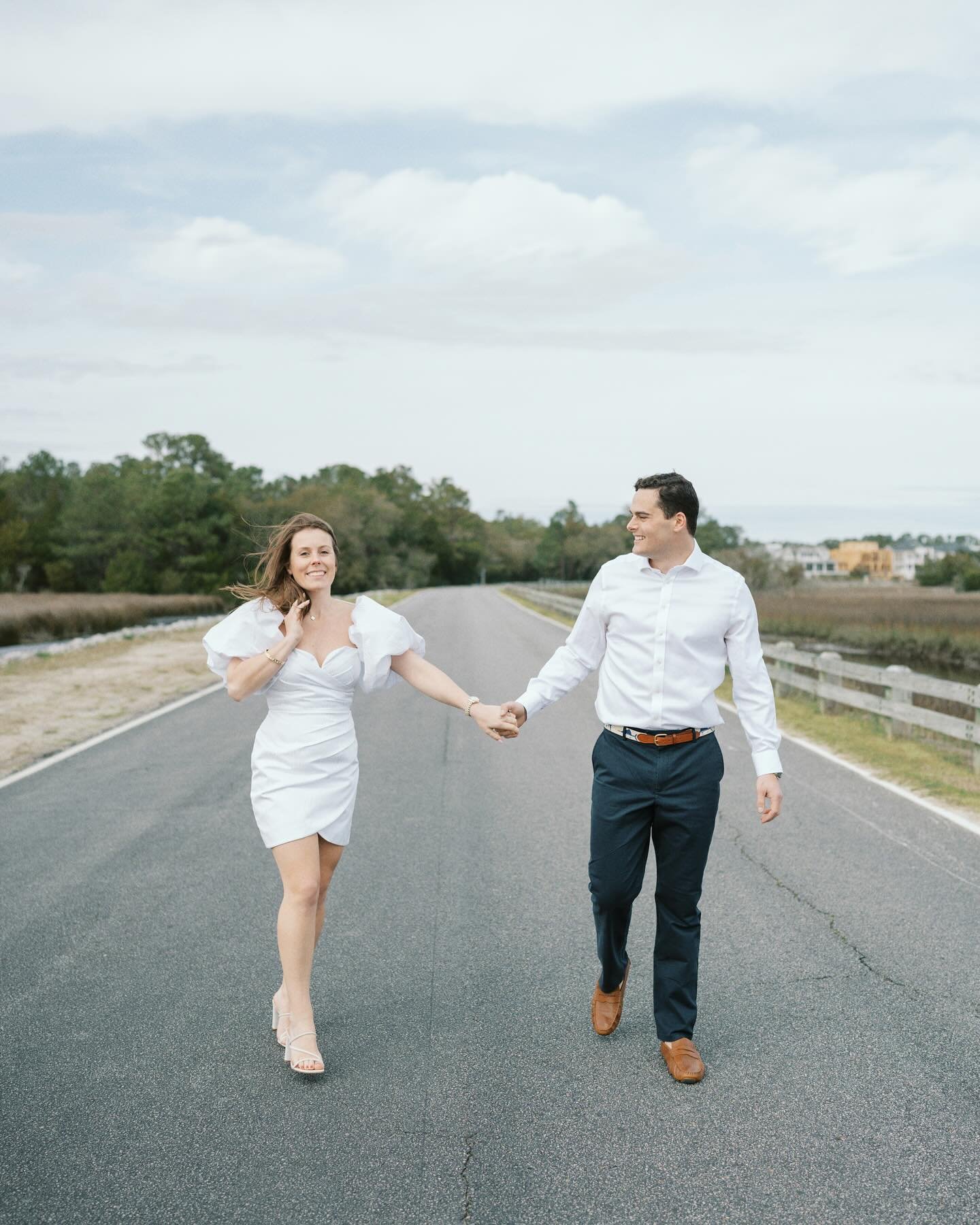 Ali &amp; Paul in DeBordieu for their engagement session. They&rsquo;re getting married this fall in Charlotte so we thought we&rsquo;d spend the afternoon in one of their favorite places.