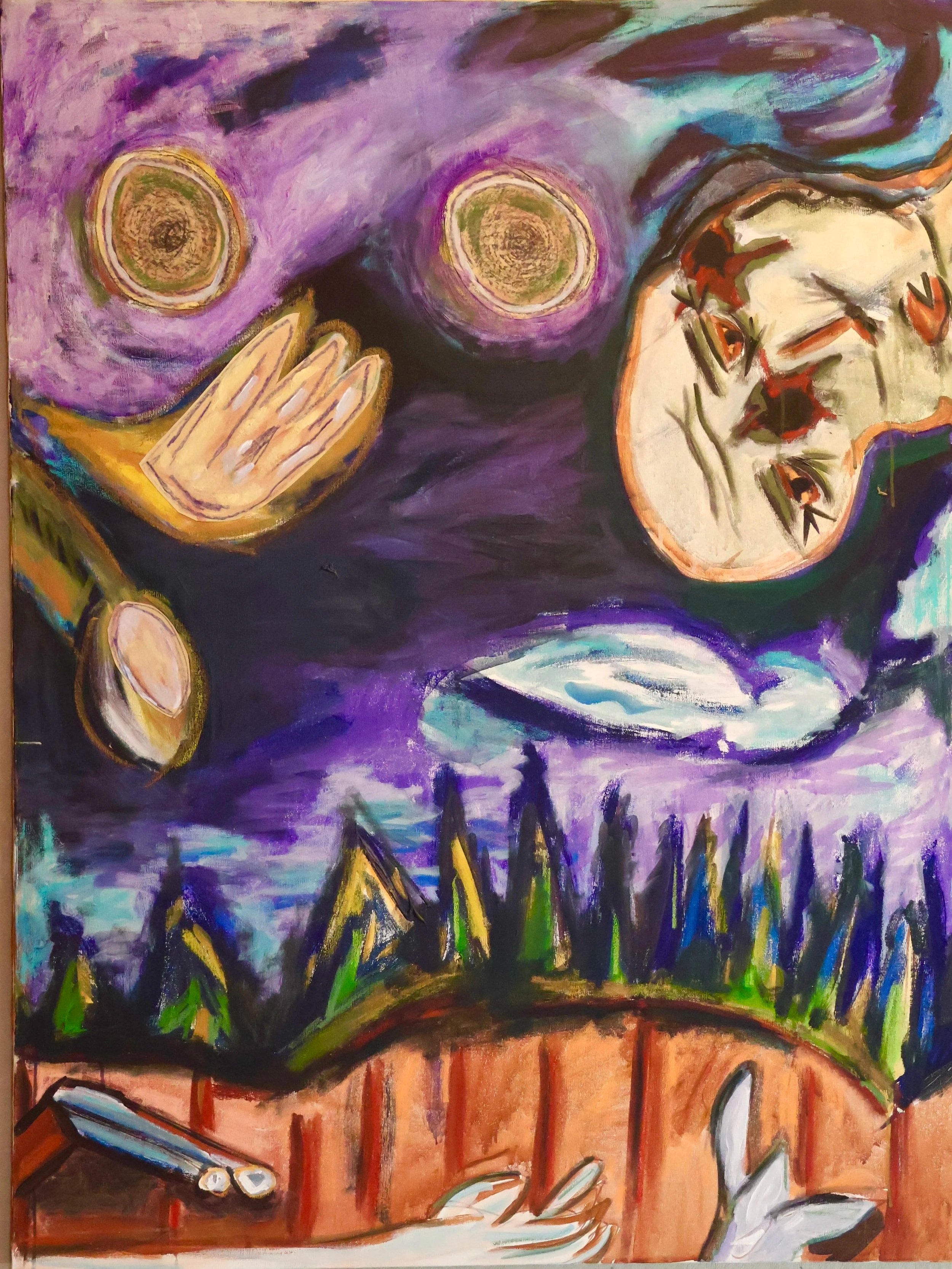 He Used Two Guns (Diptych part 2)