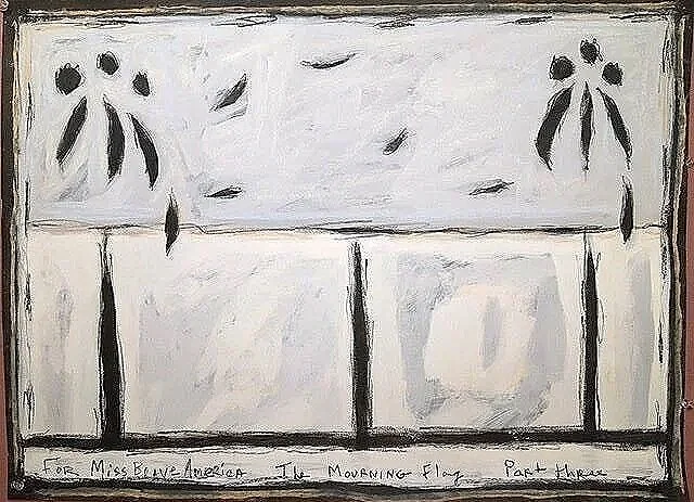 For Miss Brave America, The Mourning Flag