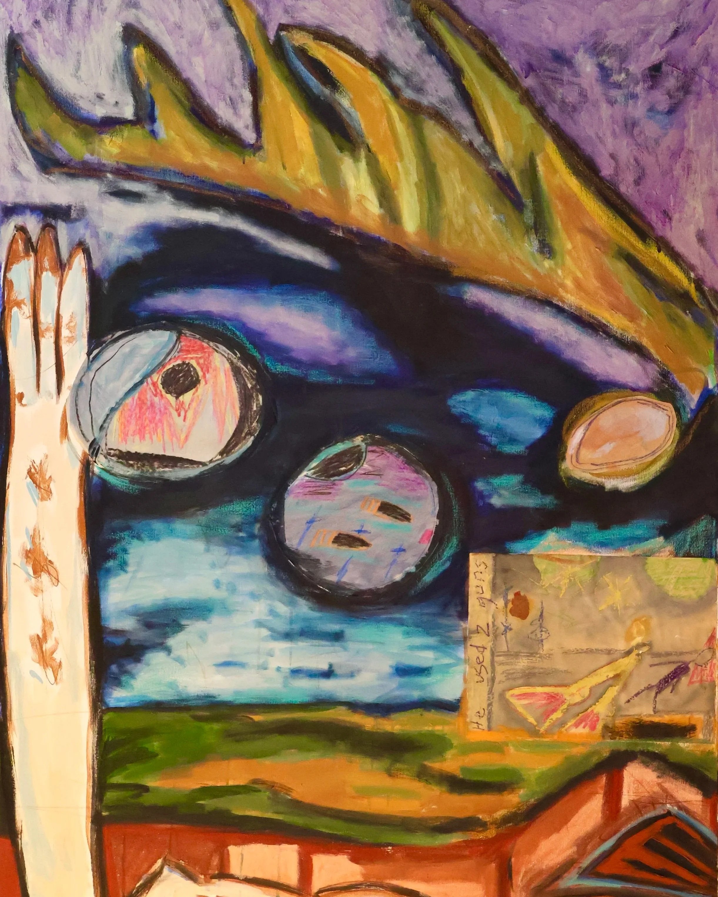 He Used Two Guns (Diptych part 1)