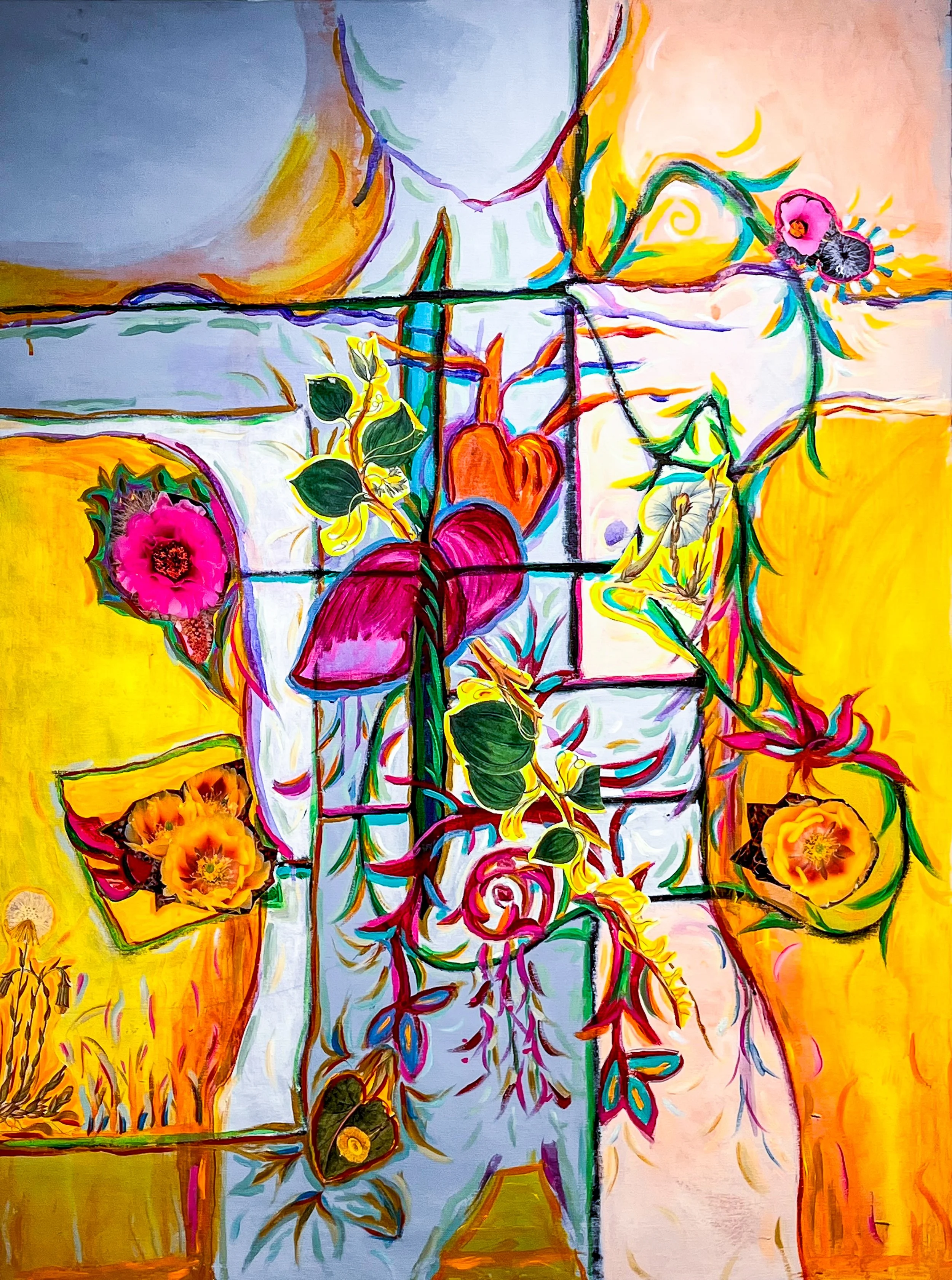 7. "Nature and Science" (2024-2025, 36 x 48)