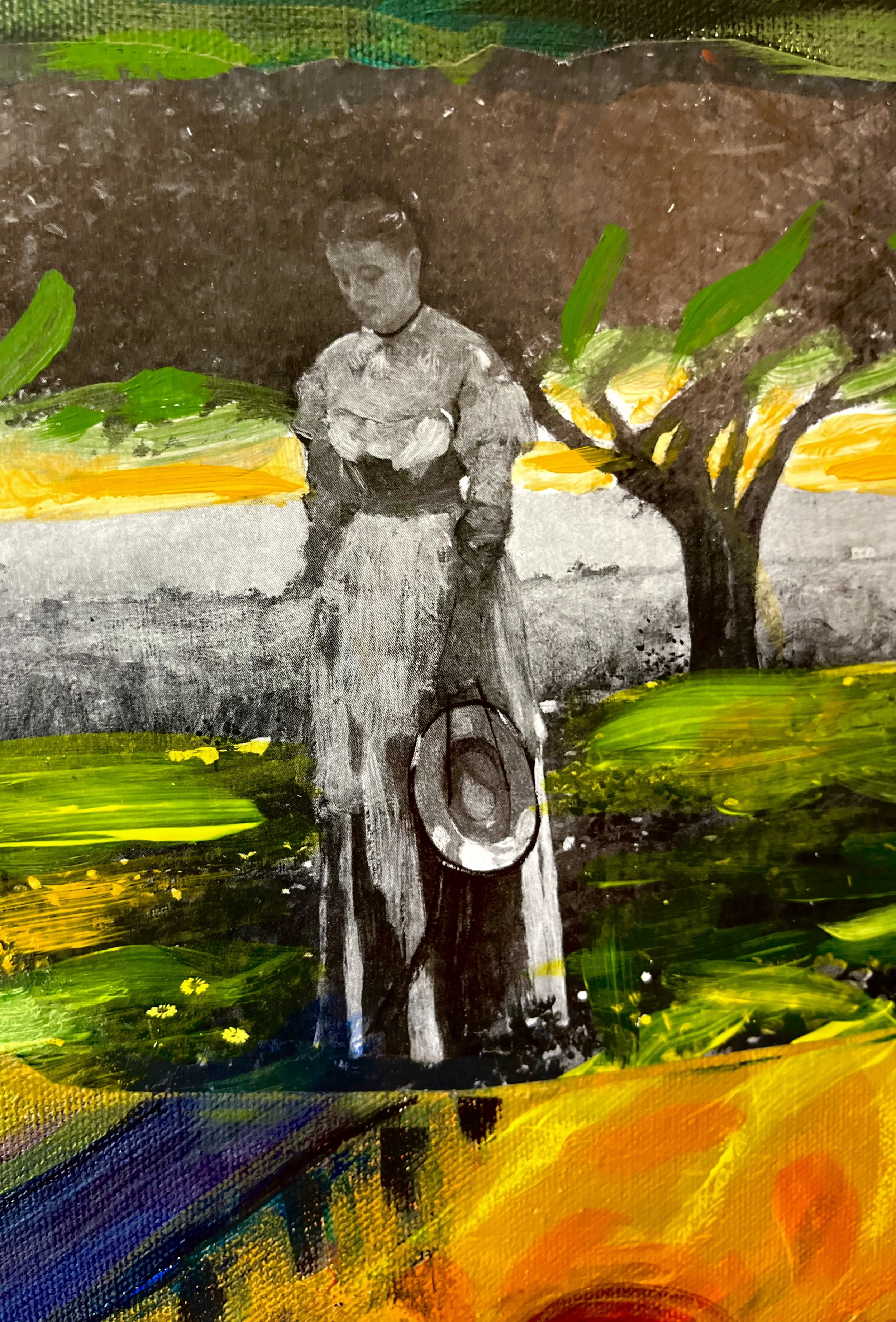 3 a. "Even Nostalgia Could Not Stop Us" detail