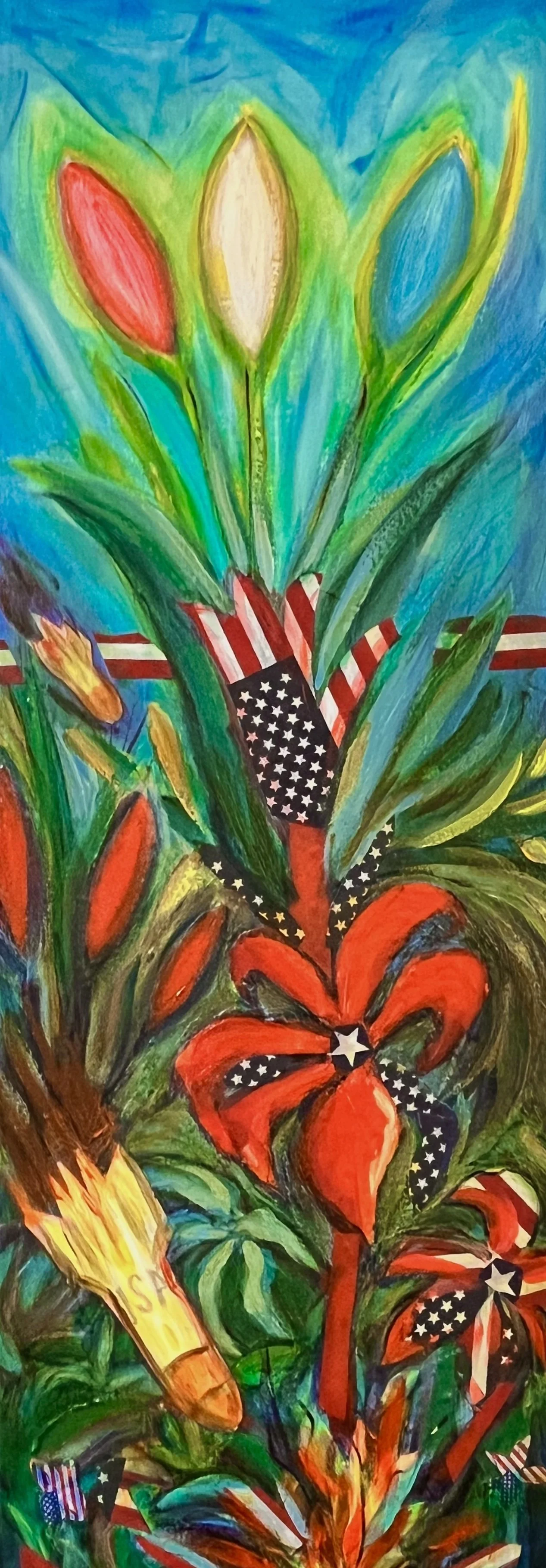 "American Florals Diptych for 2026" (2026, 