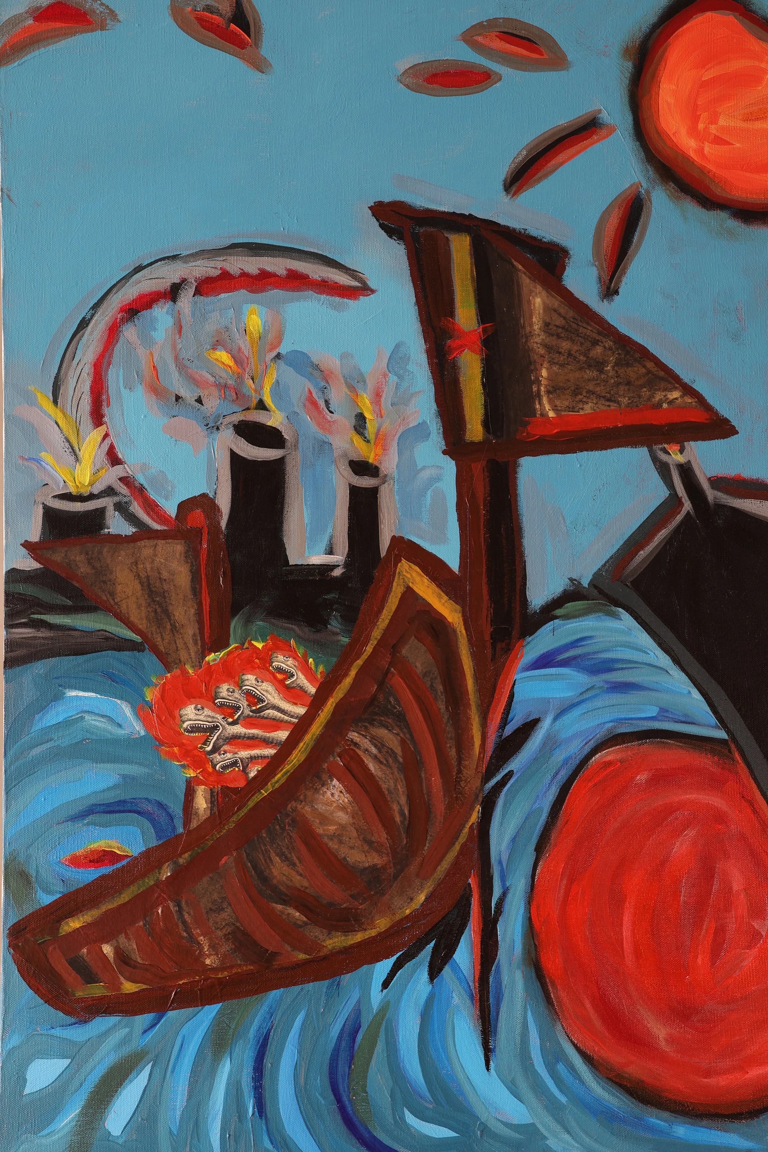 6 c. "Manufactured Landscapes: Hot Tipping Point" detail. 