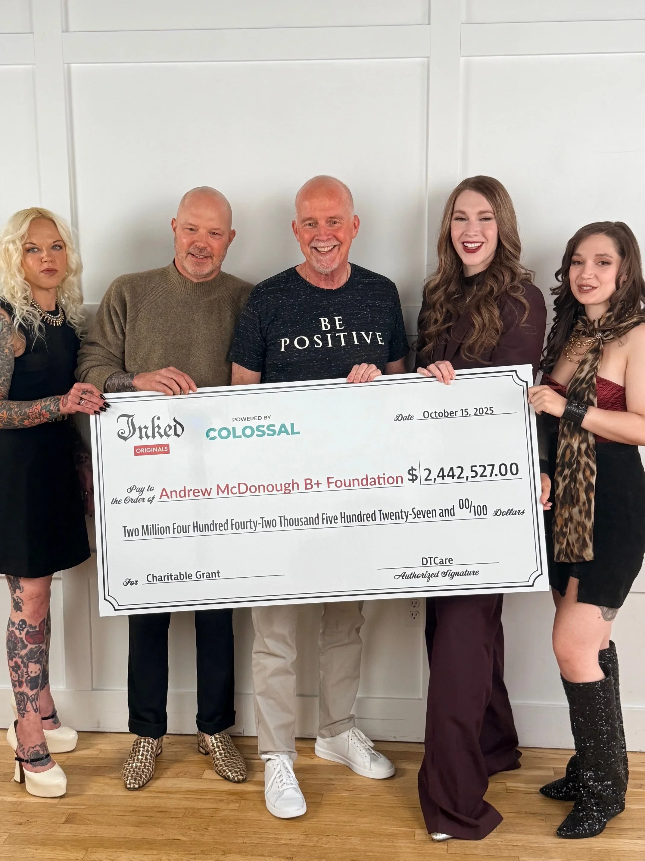 A Colossal Donation!