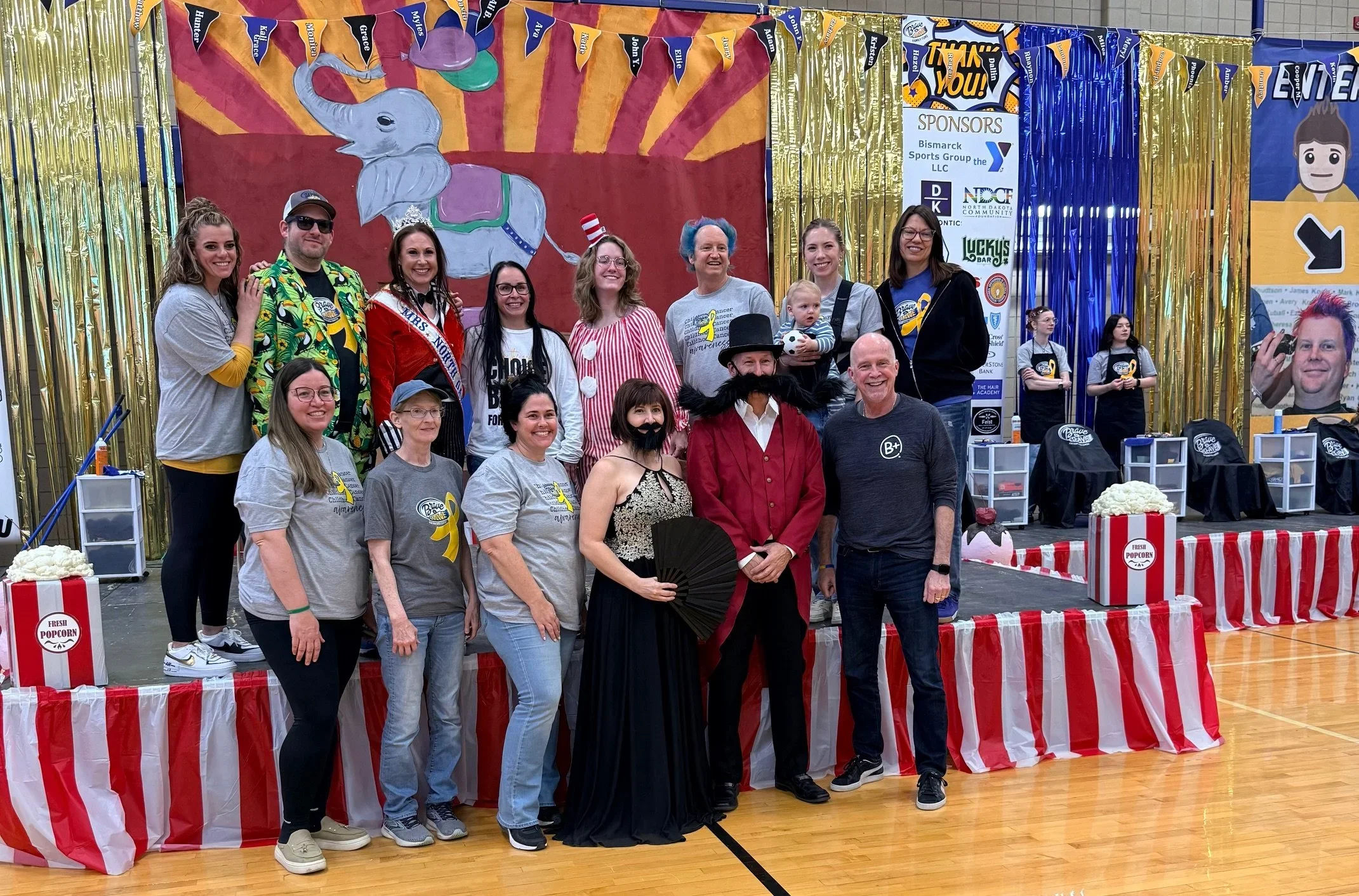 Head Shaving &amp; Starboard Black Tags