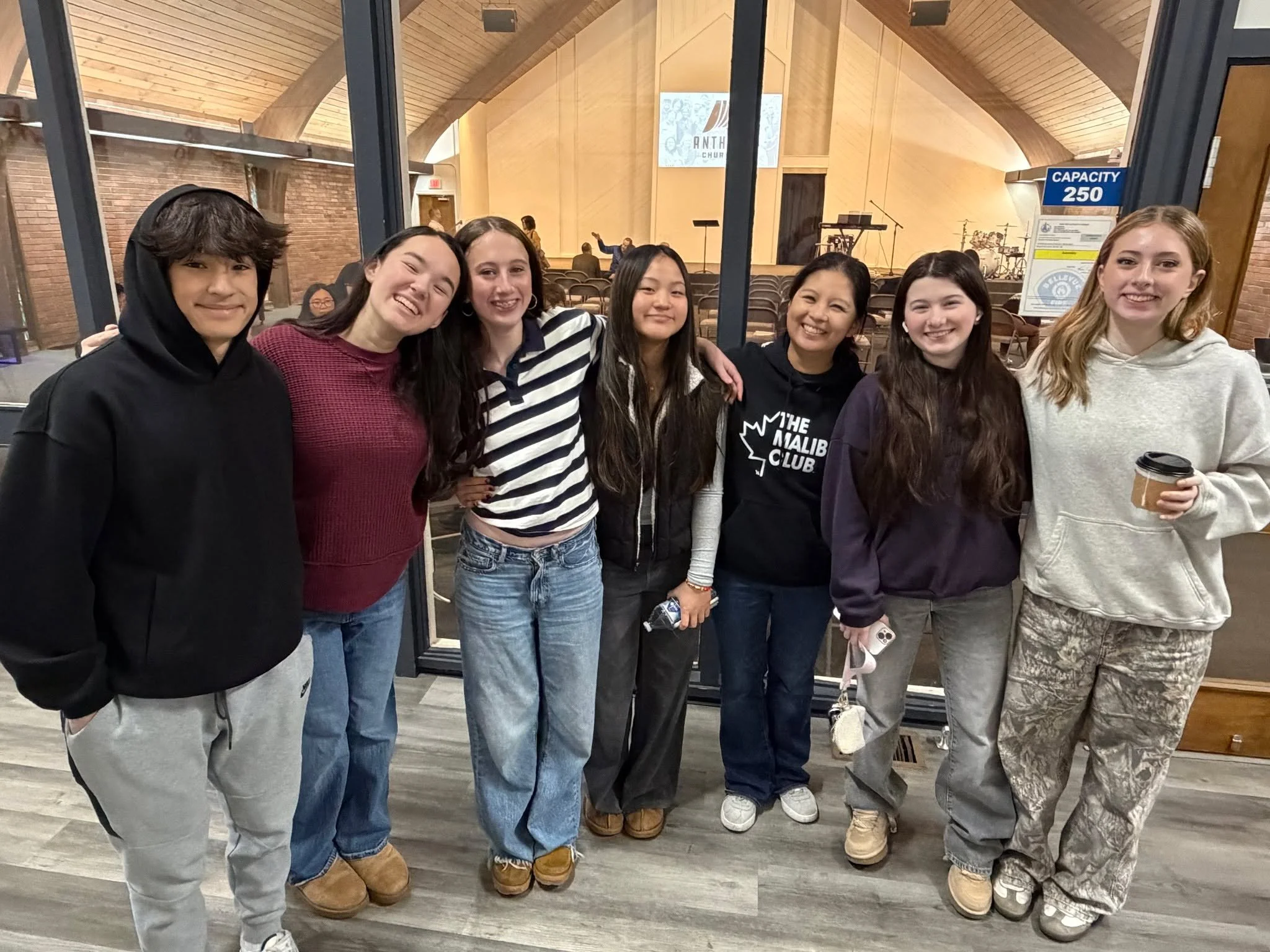 January sunshine, a gathered church, and growing hearts. ☀️ Grateful for our youth, for Erika&rsquo;s care, and for Gardner&rsquo;s message from Philippians 2:5&ndash;11 reminding us to take on the mindset of Christ.