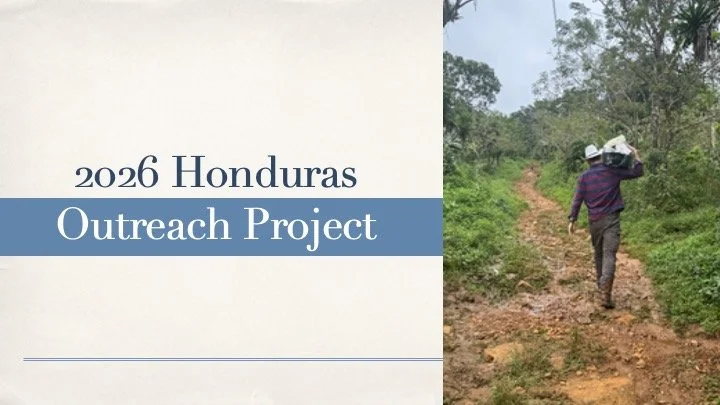 Grateful for the chance to walk alongside families in Honduras 🤍 Through food baskets, prayer, Scripture, and shared life, Grey and Marisol witnessed God at work&mdash;meeting real needs and sharing the hope of Jesus.