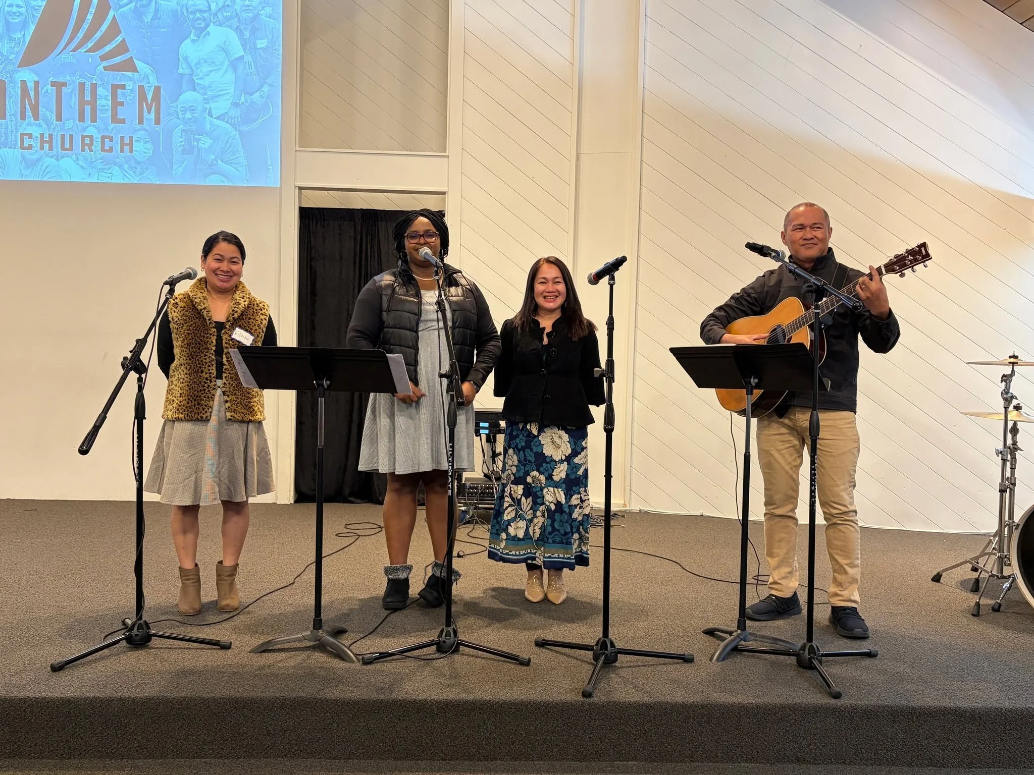 Grateful for Alvin &amp; Jean serving on their birthday, Dave&rsquo;s amazing food, Carl's new corporate prayer progression, and then, of course the many other faces that make up our church family. 💛