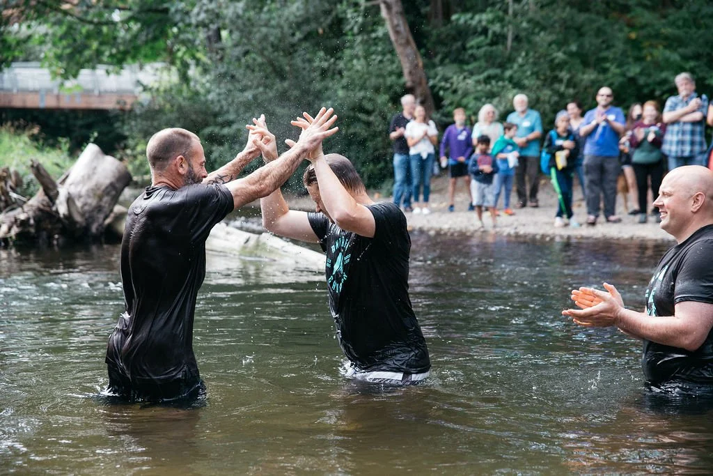 Every church has people God uses in unseen, faithful ways. Jeff was one of those people. 

Pictured here is Jeff baptizing Steve at our first baptism celebration service for our new church in 2021

Join us today to learn more about trusting God with 