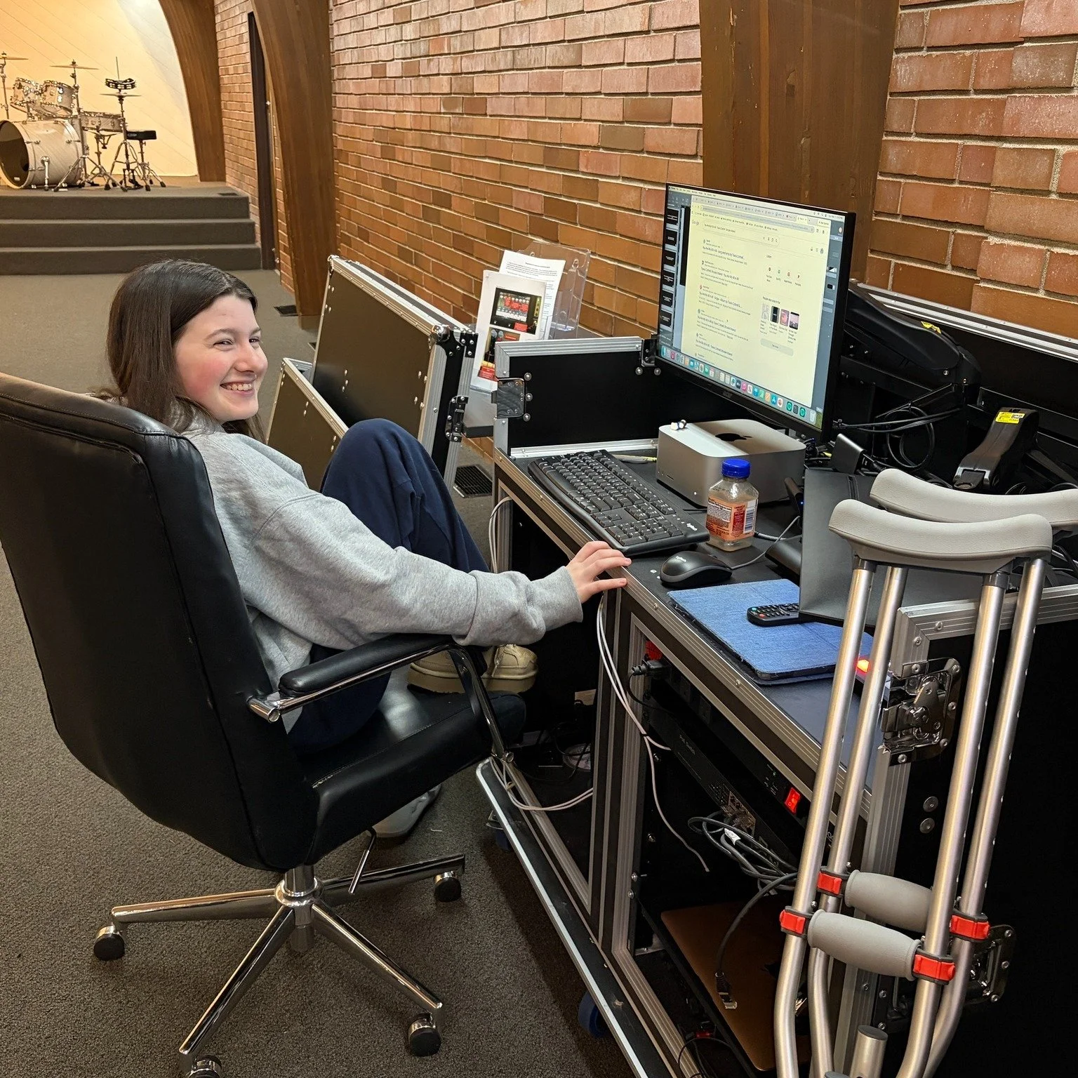 Grateful for the many ways people quietly serve behind the scenes. 

Charlotte, one of our youth, helped update and organize our worship song database so we can coordinate our music more clearly as a team. 

She&rsquo;s currently recovering from an i