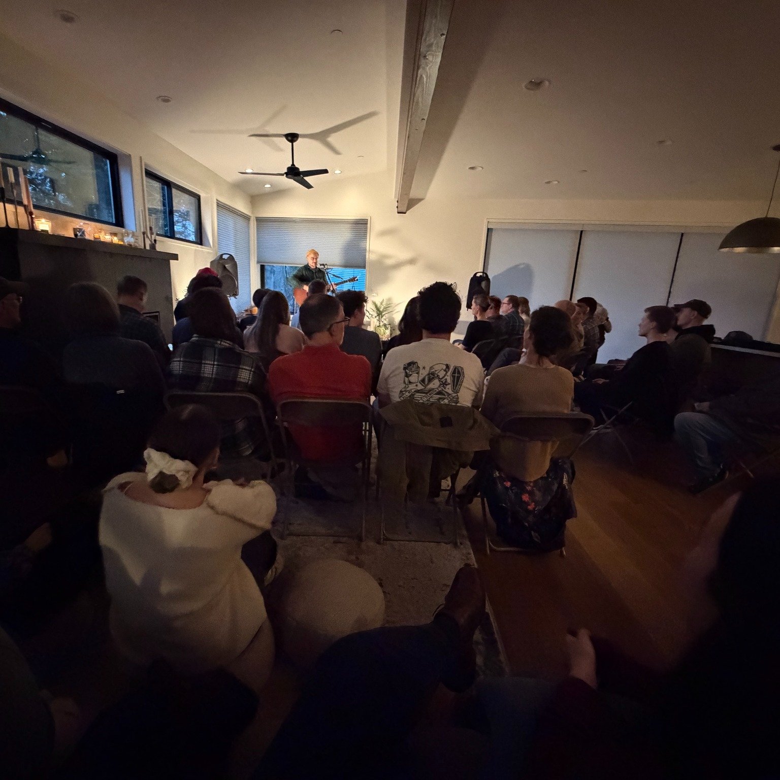 Chris &amp; Laurie opened their home this week to host a small concert with John Van Deusen, and it turned into a really meaningful evening together.

Music has a way of opening doors to deeper reflection. 
It was special to hear John share the heart