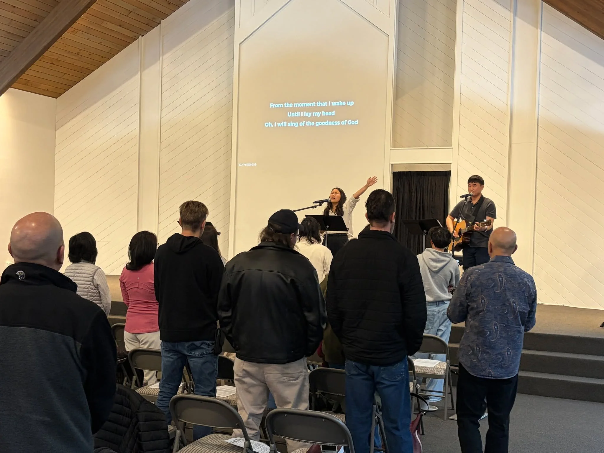 Join us today 🙌

9:30a &ndash; Worship Gathering
1:30p &ndash; Indoor Kid Soccer ⚽️

At the Chapel at Eastside Christian School

Special worship led by friends from the Romanian Church, plus we&rsquo;ll be praying over someone from our church headin