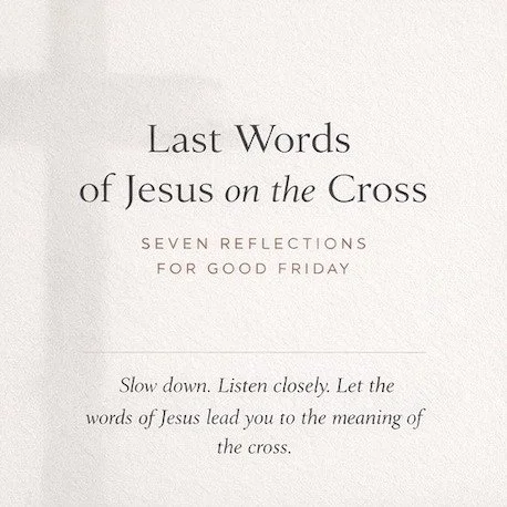 Prepare your heart for Good Friday.

Join us tonight at 6:30 PM in the Chapel at Eastside Christian School as we slow down and reflect on the cross together.

This evening, we&rsquo;ll follow a historic Christian tradition of reflecting on the seven 