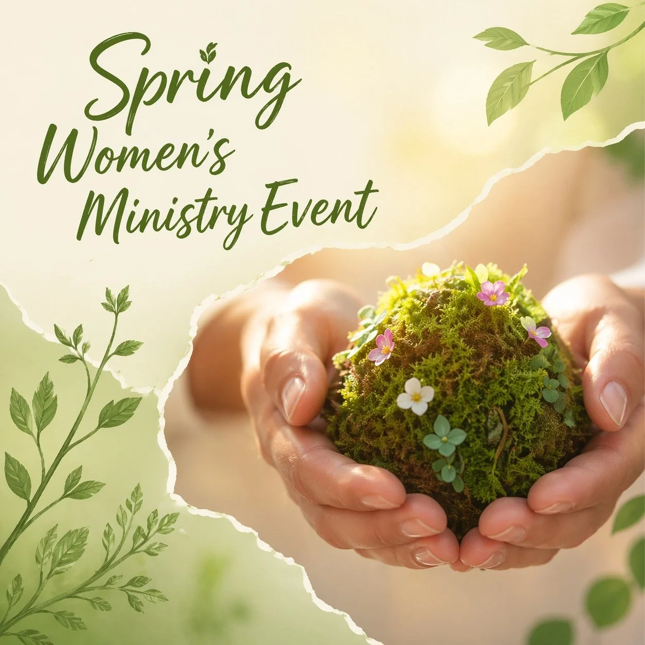 🌿 Spring Women&rsquo;s Ministry Event 🌿

Ladies of Anthem Church, you&rsquo;re invited to a special spring gathering as we enjoy connection, creativity, and encouragement together.

Join us for a peaceful time of fellowship while we create Kokedama