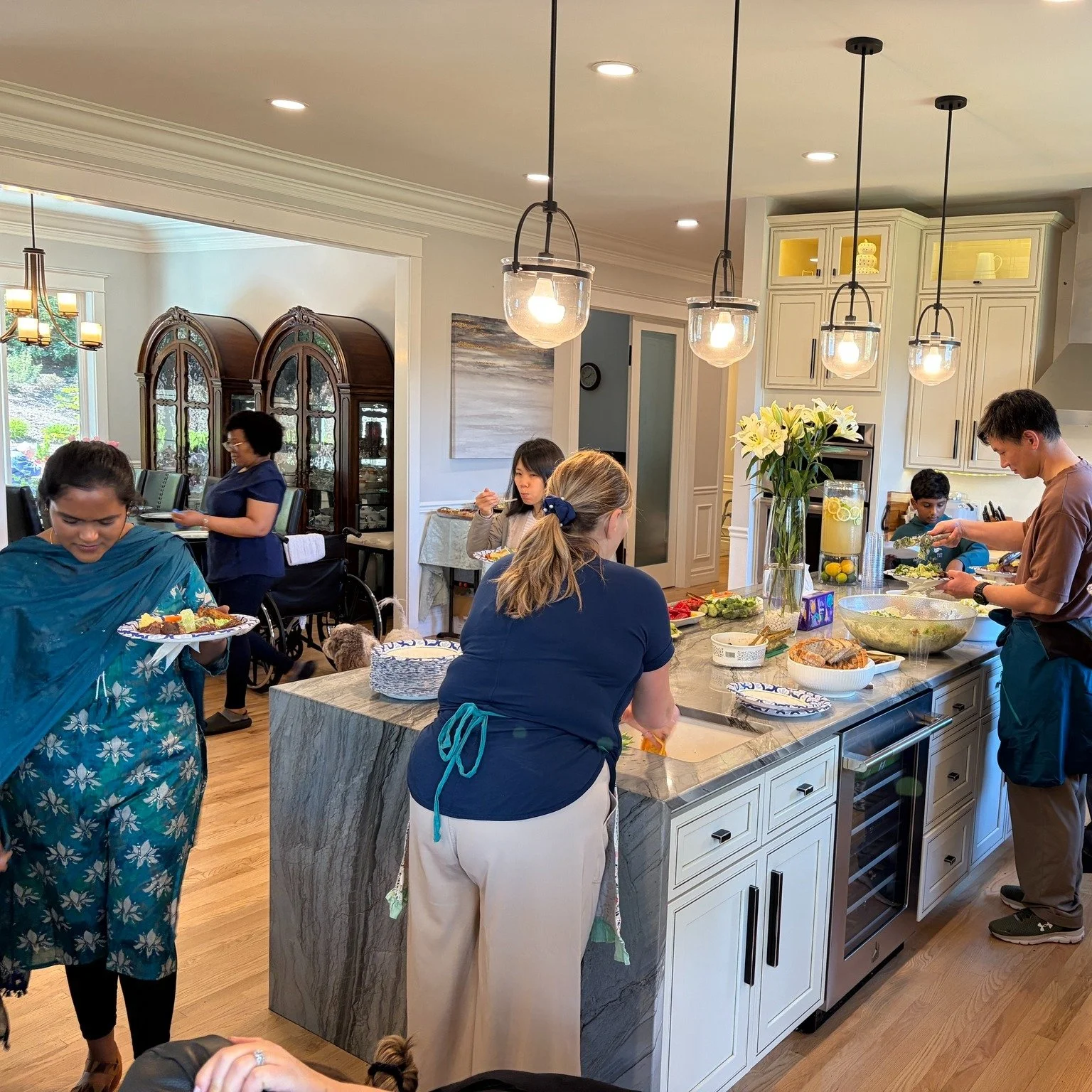 30+ people gathered last Sunday at Gardner &amp; Yoana&rsquo;s home 🙌

A meaningful time of connection, and sharing life across cultures and around the table.

Grateful for the way God is building community in us.