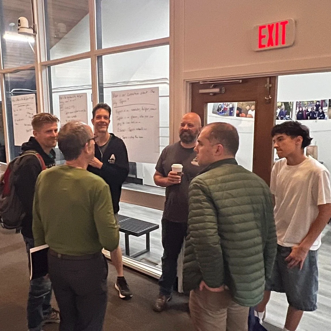 One of the best things about the Theology Group is not just learning information, but being transformed together as we are all growing closer as a fellowship in Christ through our honest conversation, thoughtful questions, and shared pursuit of God.
