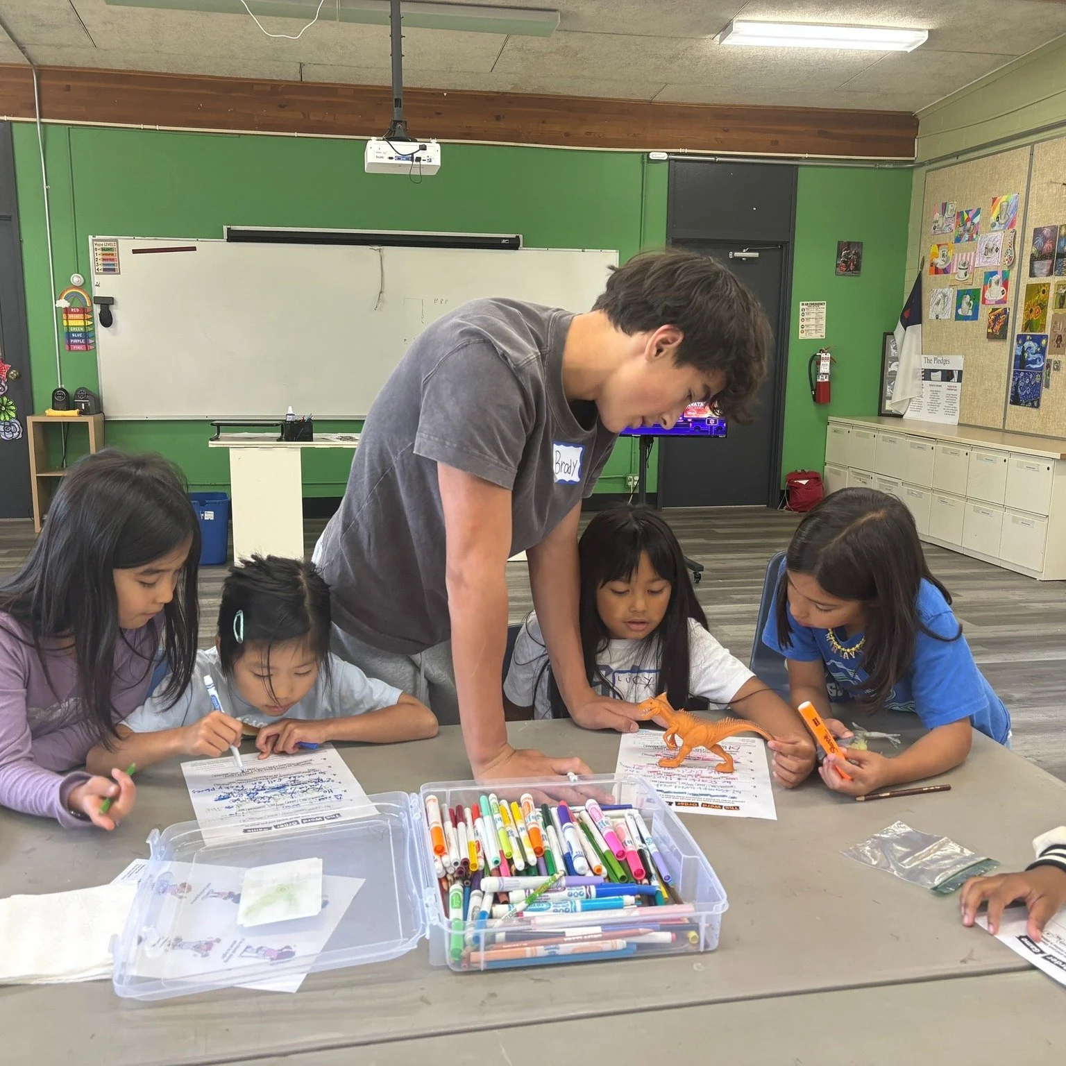 Behind every Sunday is a team investing in the next generation. 💛

We're so thankful for our Kids Ministry team, such as Brody in this pic, who creatively help children know Jesus, grow in their faith, and experience His love each week.

Please pray