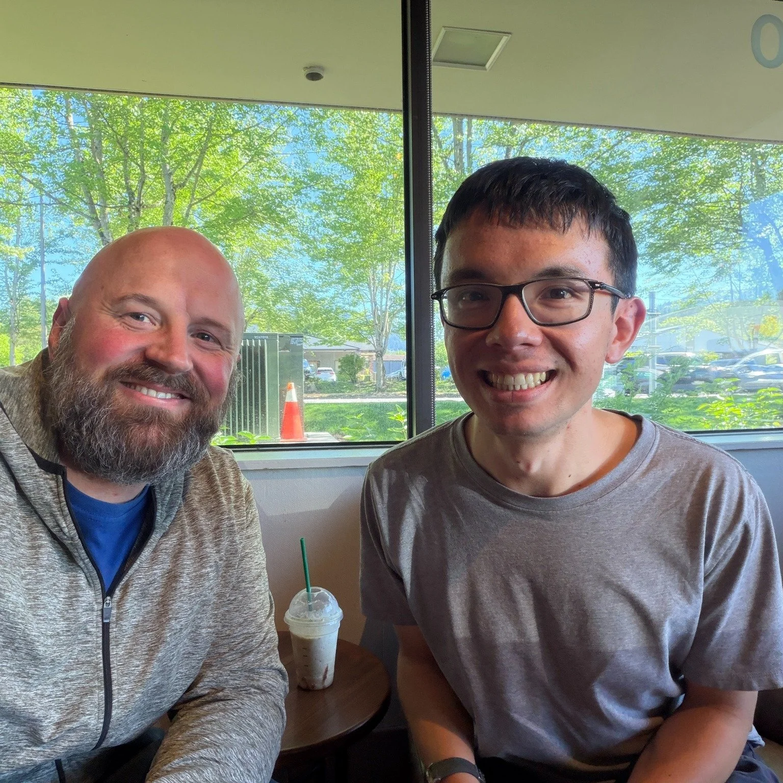 Spent some time this week as Pastor Phil met with his friend, Alec, to catch up over coffee! ☕ 

We love that church is more than Sunday mornings. It's sharing life, encouraging one another, and growing together throughout the week. ❤️