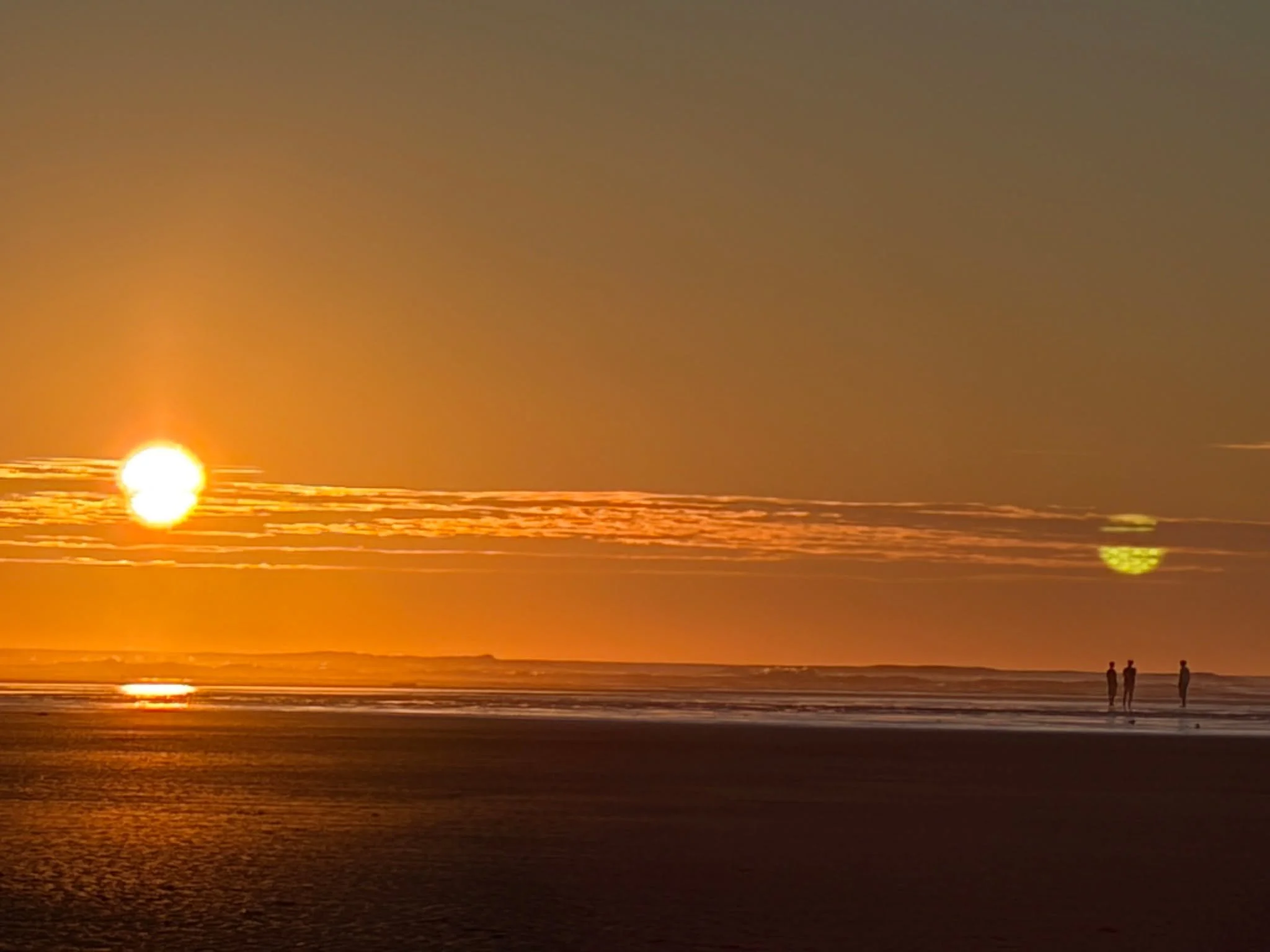 Last week's church campout gave us so many beautiful moments, but this one was hard to forget.

As the sun dipped below the horizon, a few of our students walked the beach together, taking in the beauty of God's creation. Moments like these have a wa