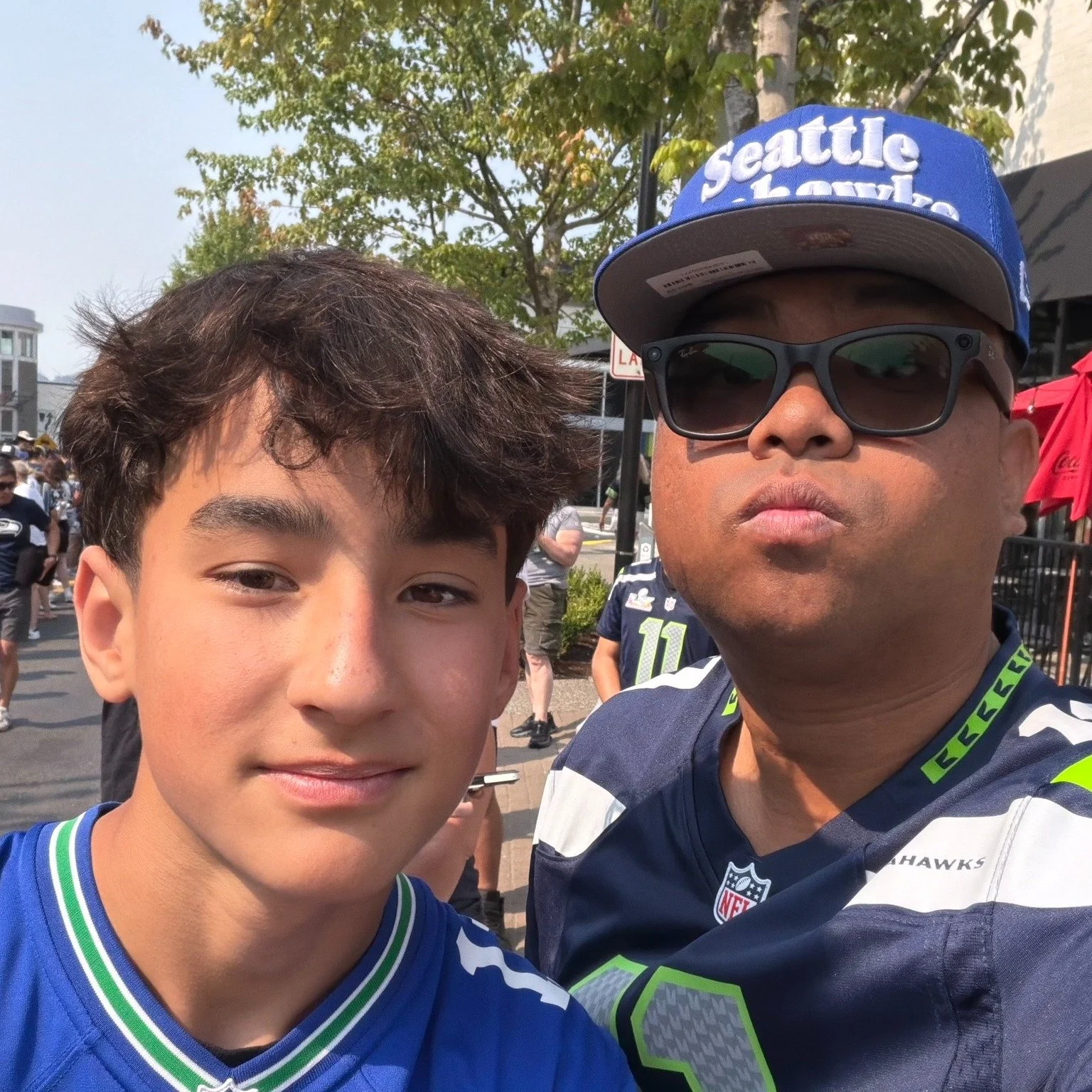 The day before heading to Young Life Camp, Fortune took one of our students to Seahawks Training Camp for a day they'll never forget. 🏈

We're so thankful for leaders who invest in the next generation&mdash;not just through fun experiences like this
