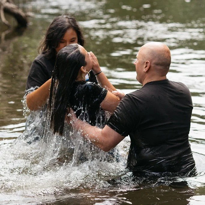 Join us Sunday, September 6 for Church at the Park! We&rsquo;ll share a meal, worship, learn from God&rsquo;s Word, enjoy time together, and hopefully celebrate some baptisms!

These pics go back to our first one in 2021: Eloise was baptized, Pastor 