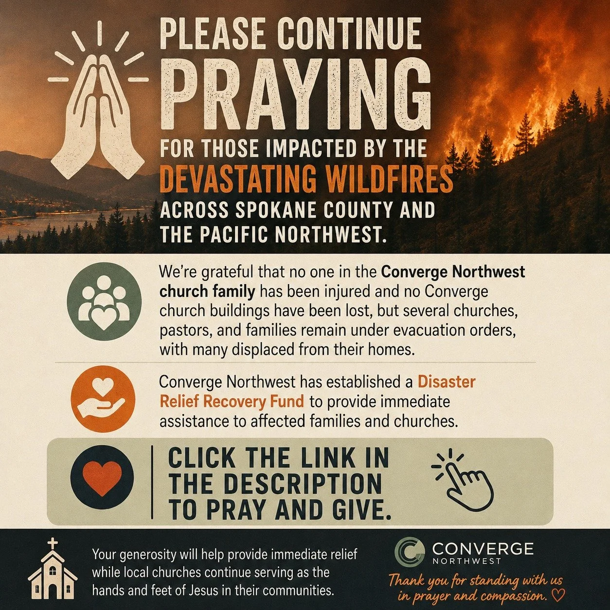 Wanna help those impacted? Click here to pray and give: https://anthemeastside.churchcenter.com/registrations/events/3801330